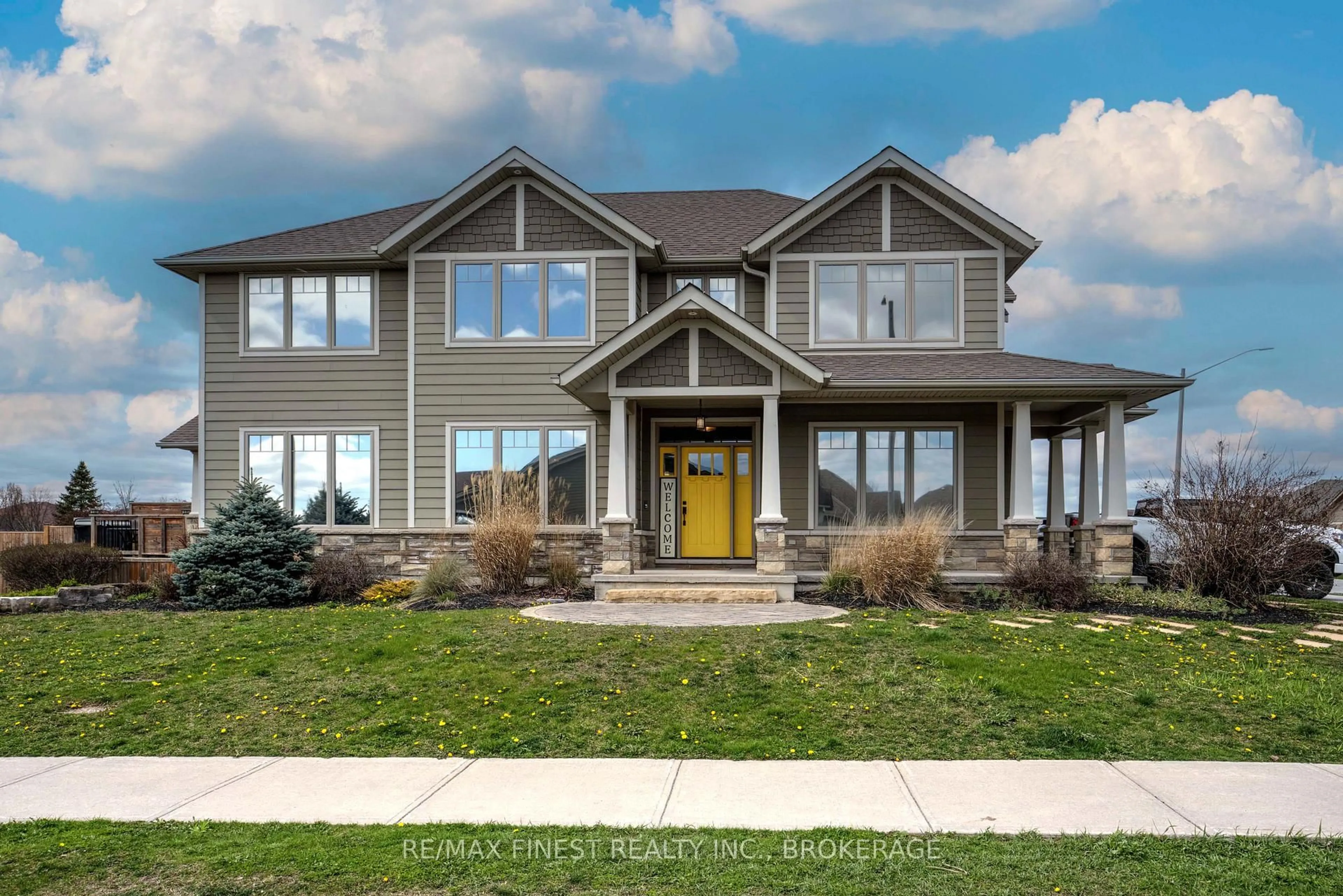 Home with vinyl exterior material, street for 64 Tessa Blvd, Belleville Ontario K8N 0B4