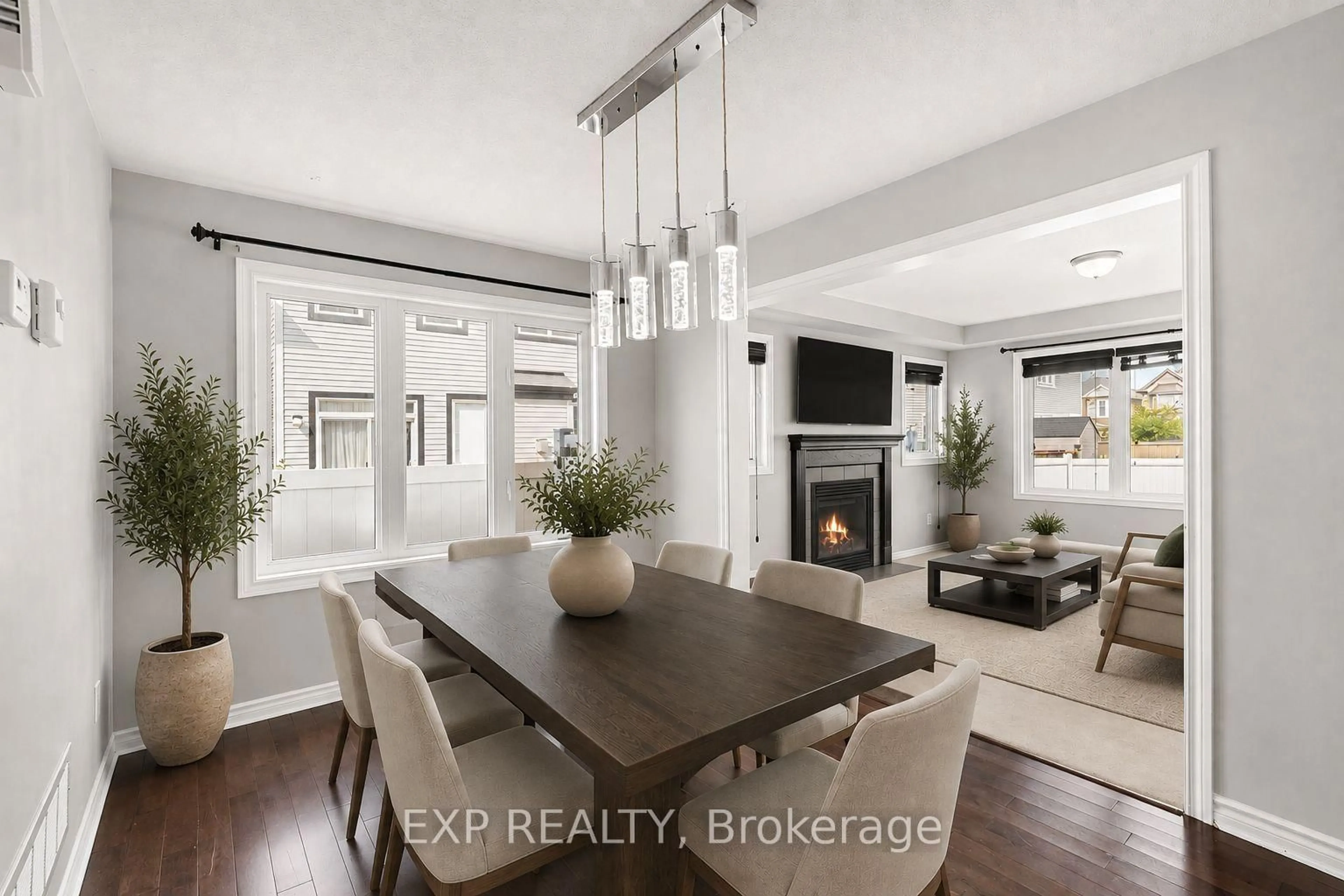 Open concept kitchen, ceramic/tile floor for 81 Switch Grass Cres, Ottawa Ontario K2J 5Z3