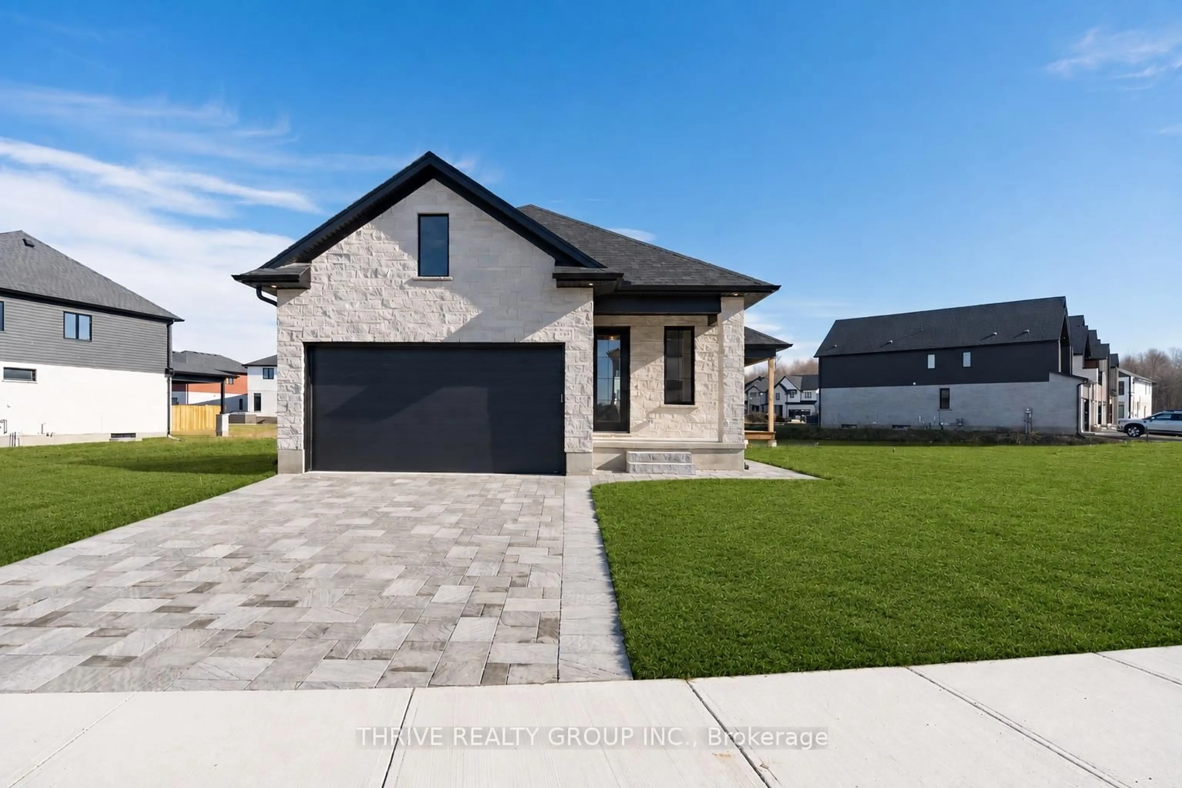Home with brick exterior material, street for 3897 Big Leaf Tr, London South Ontario N6P 0J9
