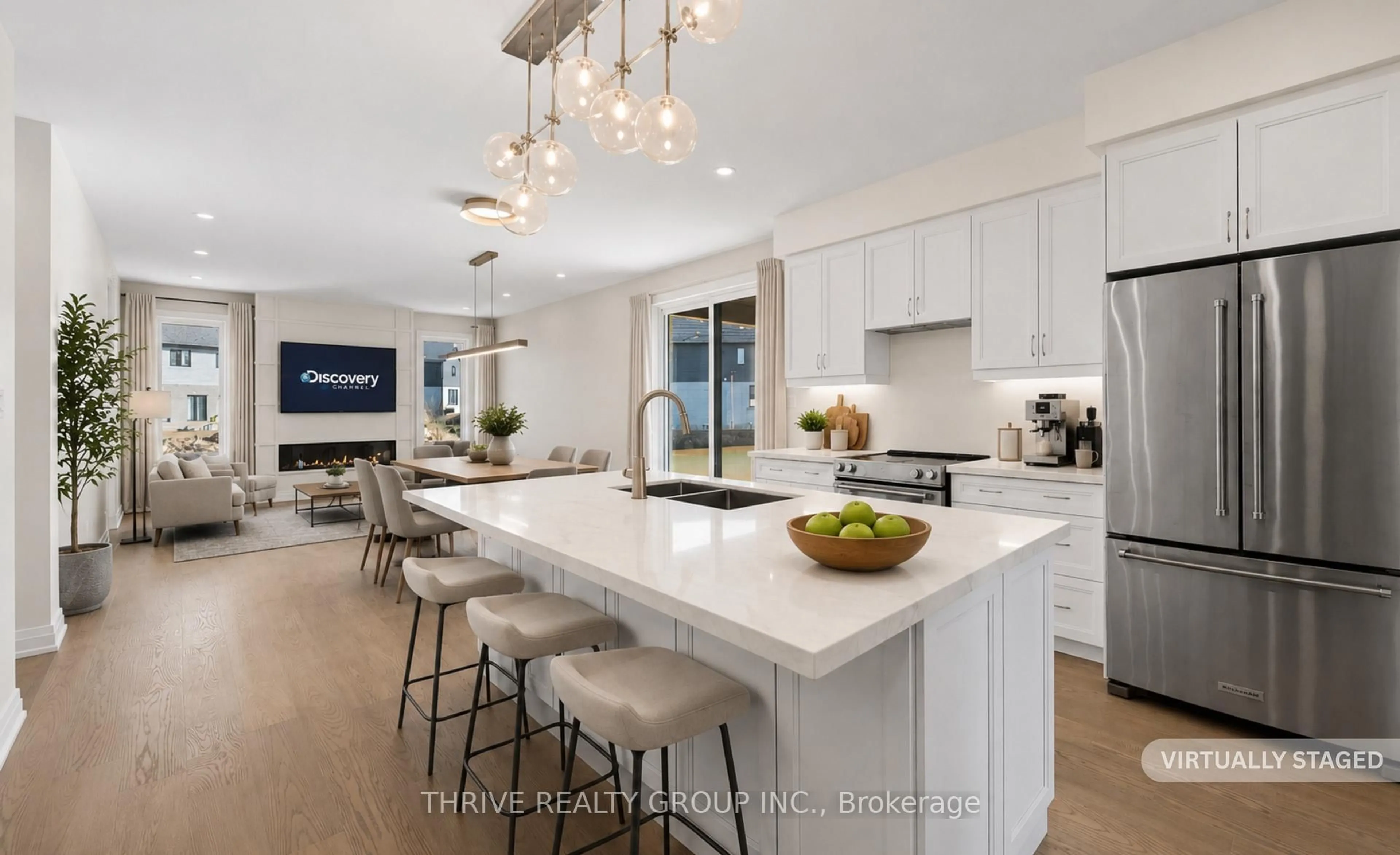 Open concept kitchen, unknown for 3897 Big Leaf Tr, London South Ontario N6P 0J9
