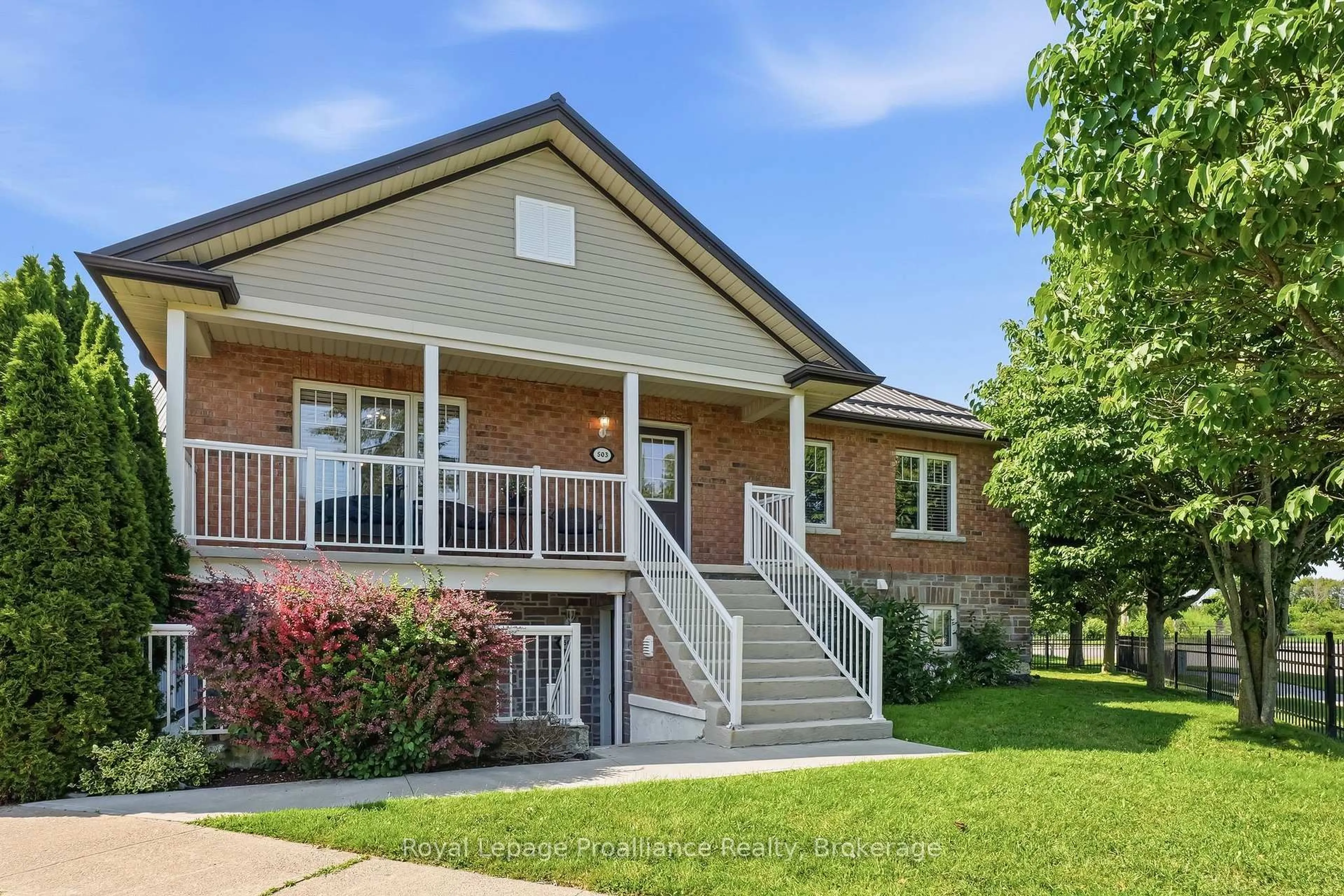 Home with brick exterior material, unknown for 249 Ruttan Terr #503, Cobourg Ontario K9A 5X6