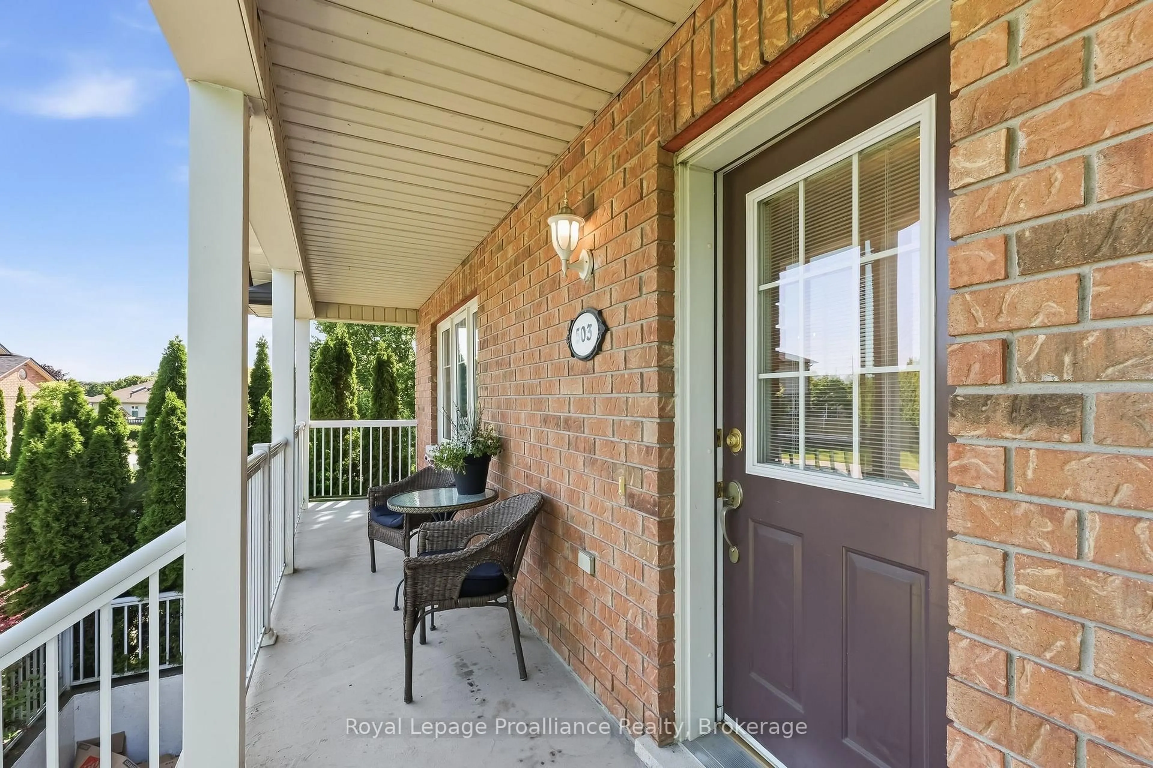 Patio, street for 249 Ruttan Terr #503, Cobourg Ontario K9A 5X6