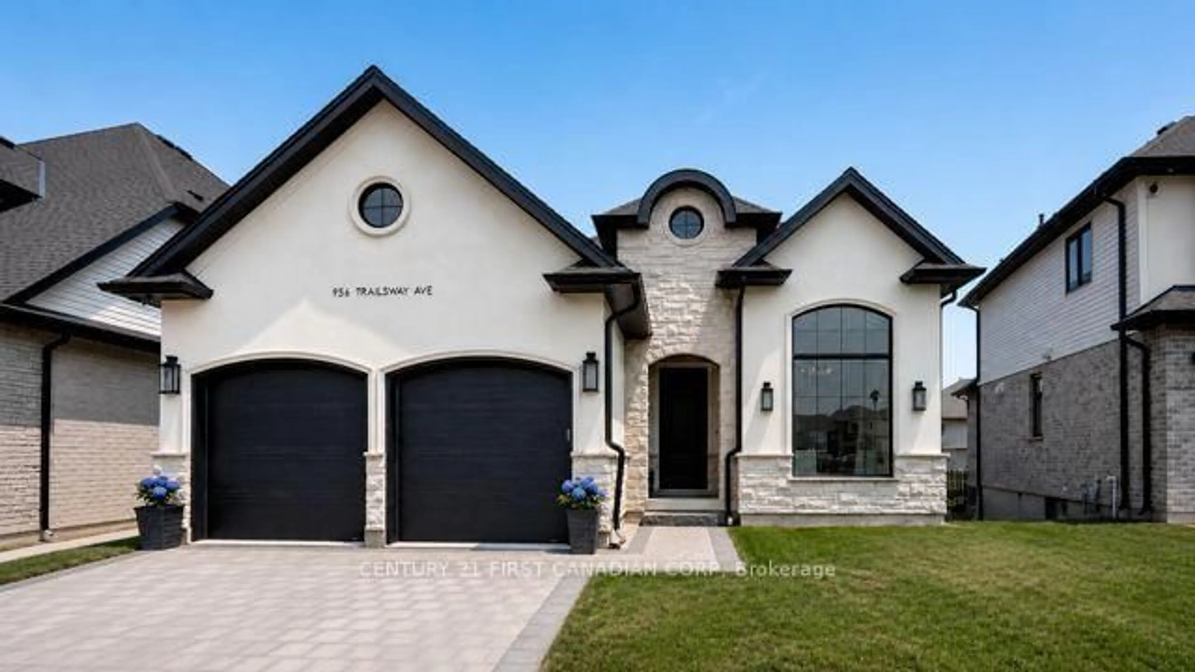 Home with brick exterior material, street for 956 TRAILSWAY Ave, London South Ontario N6K 0K7