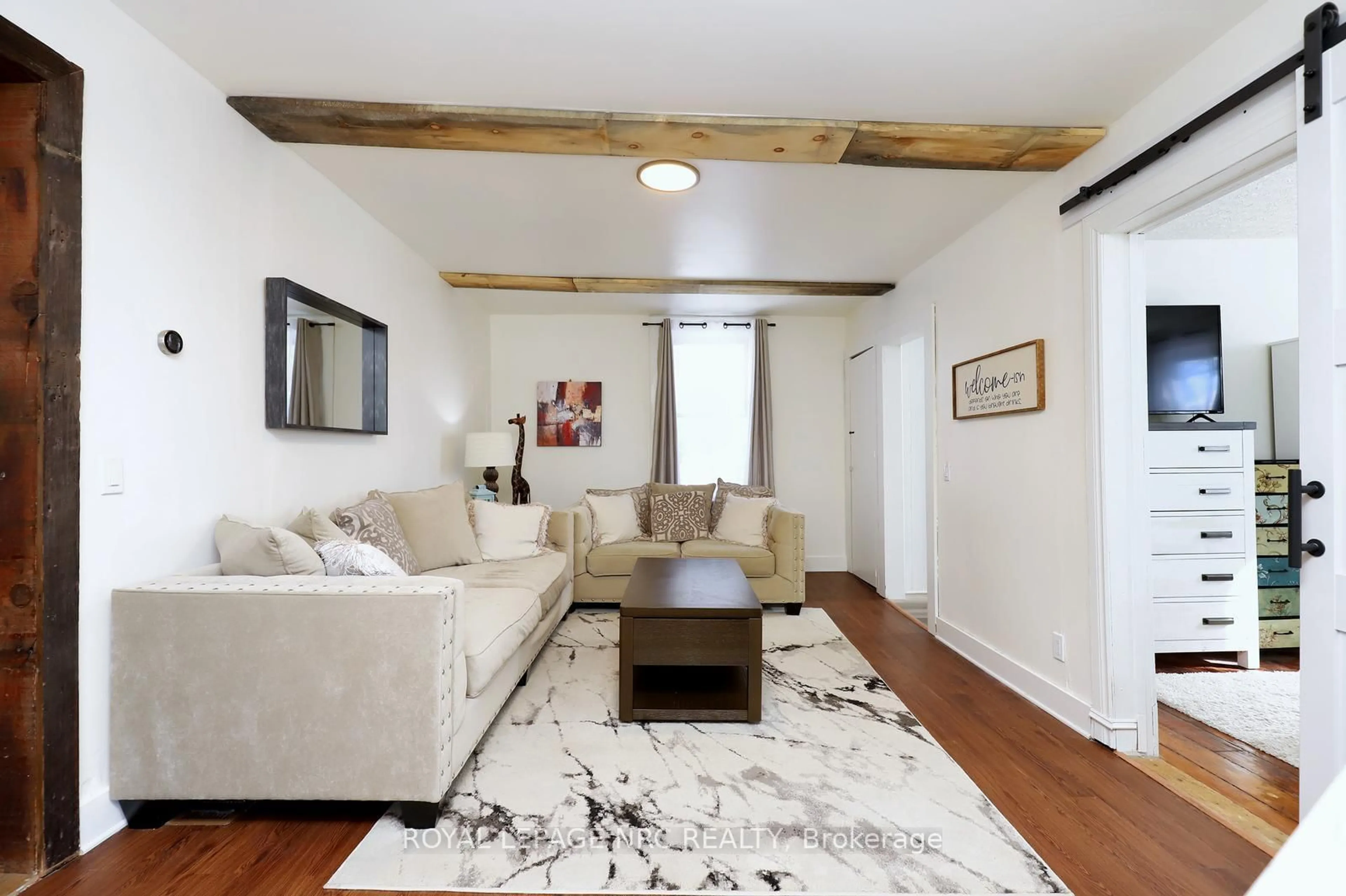 Living room with furniture, unknown for 1 John Ave, Brant Ontario N3L 2S8