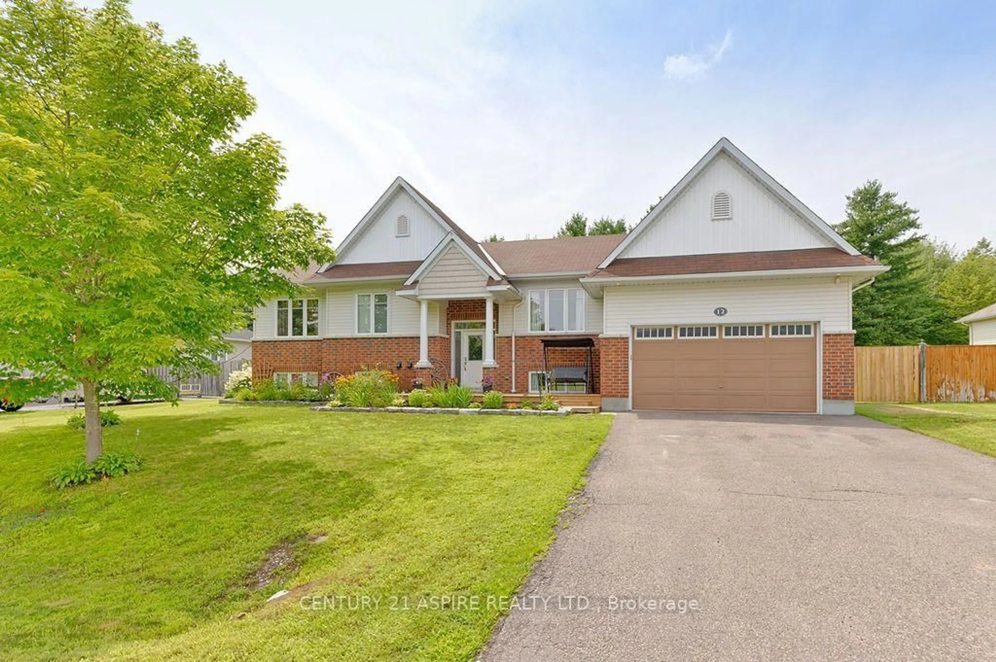 Home with brick exterior material, street for 12 Bedard Blvd, Petawawa Ontario K8H 0B7
