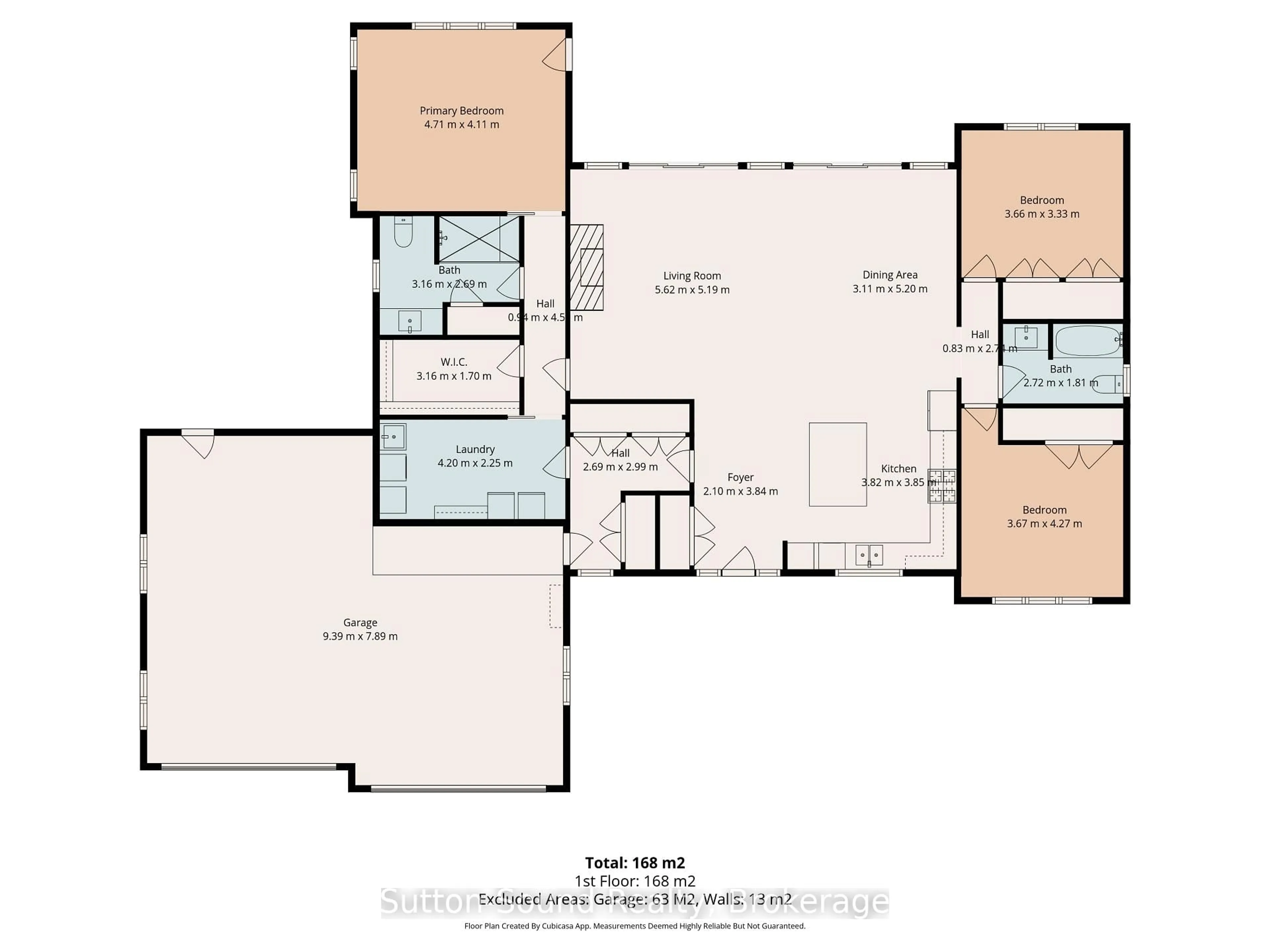 Floor plan for 318837 Grey Rd 1 Rd, Georgian Bluffs Ontario N4K 5N4