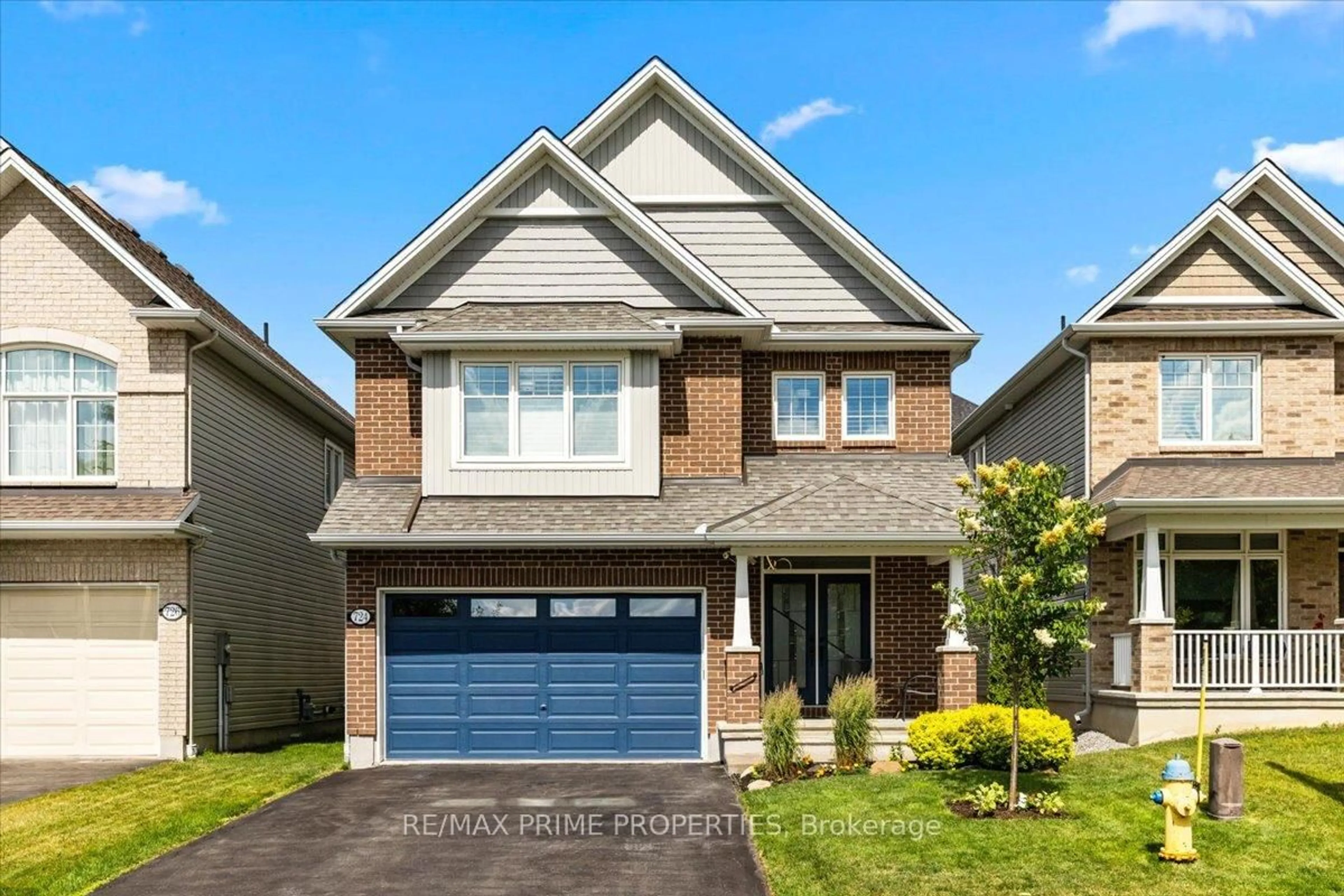 Home with brick exterior material, street for 724 Cartographe St, Orleans Ontario K4A 1E9