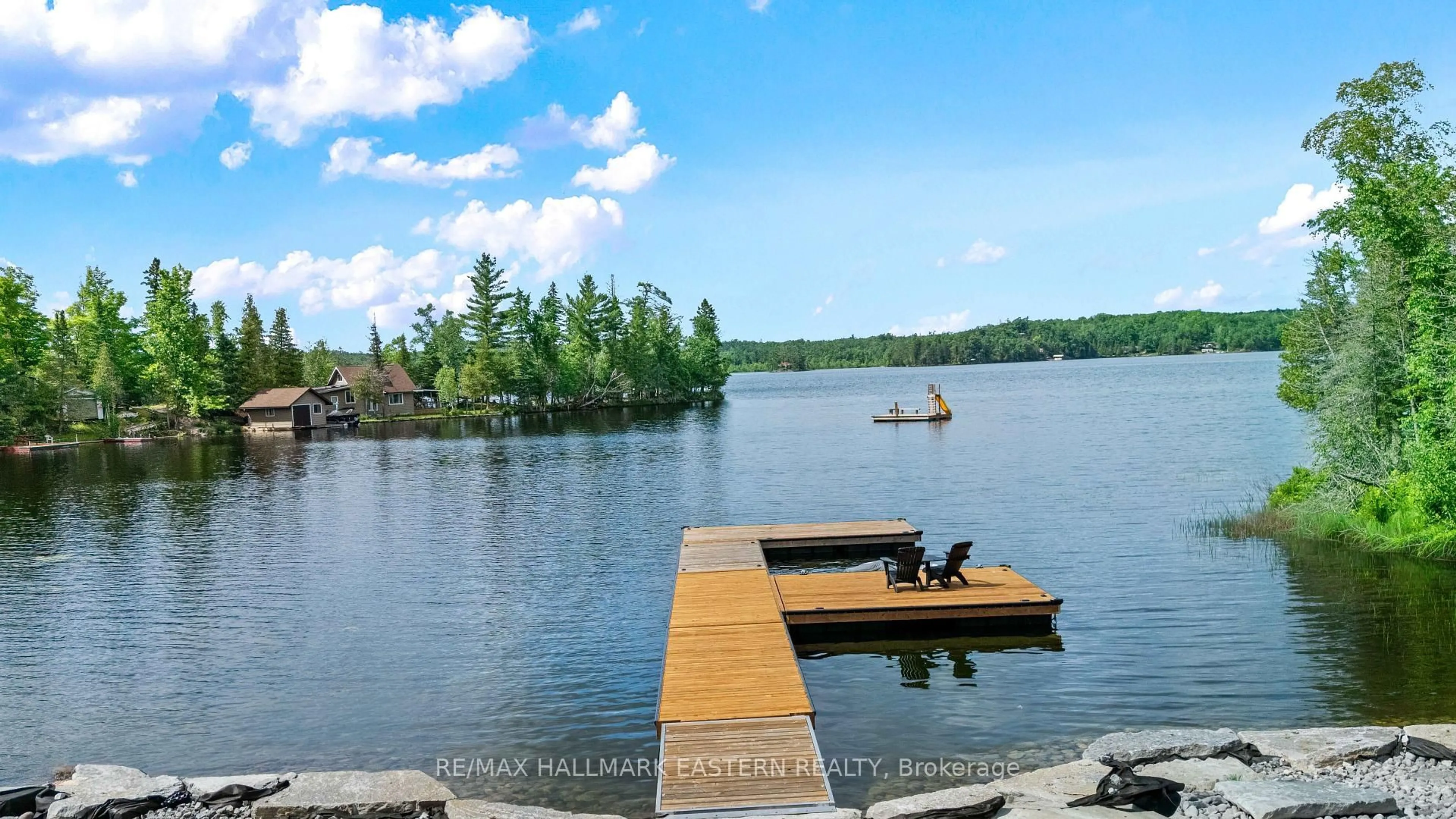 Patio, water/lake/river/ocean view for 662 Fire Route 42, North Kawartha Ontario K0L 2H0