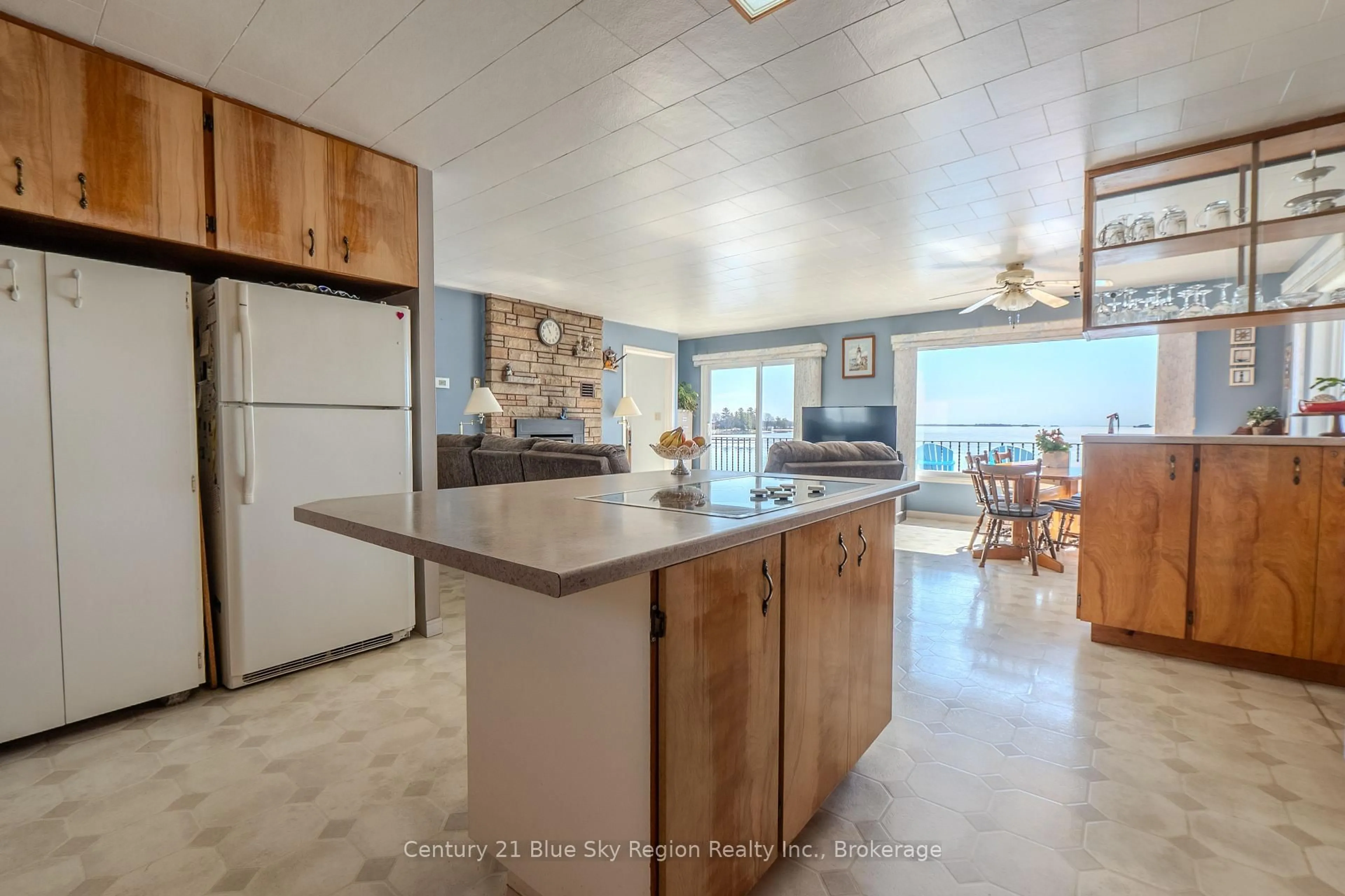 Open concept kitchen, ceramic/tile floor for 8 Gerard Rd, West Nipissing Ontario P0H 1R0
