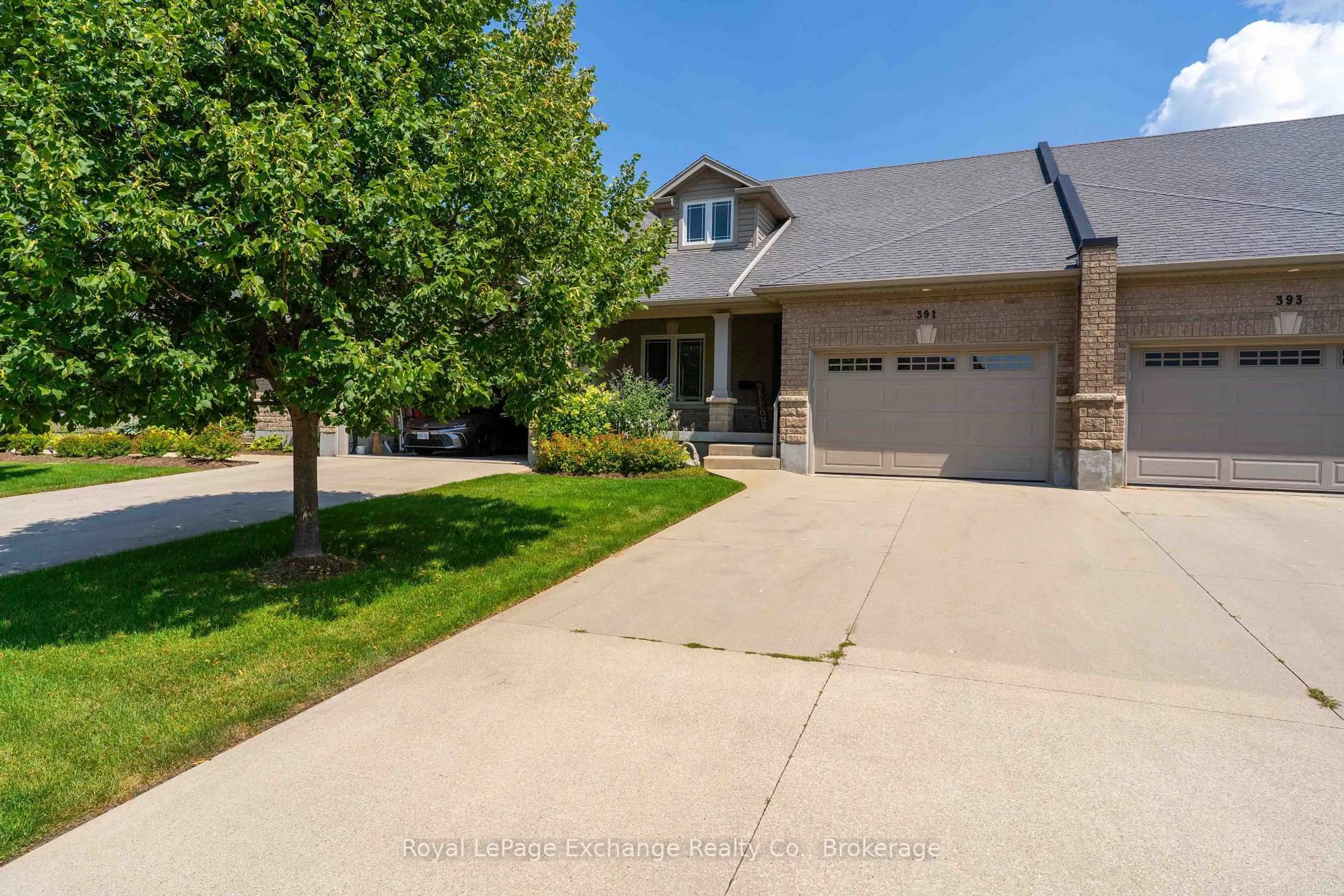 A pic from outside/outdoor area/front of a property/back of a property/a pic from drone, street for 391 Joseph St #6, Saugeen Shores Ontario N0H 2C2