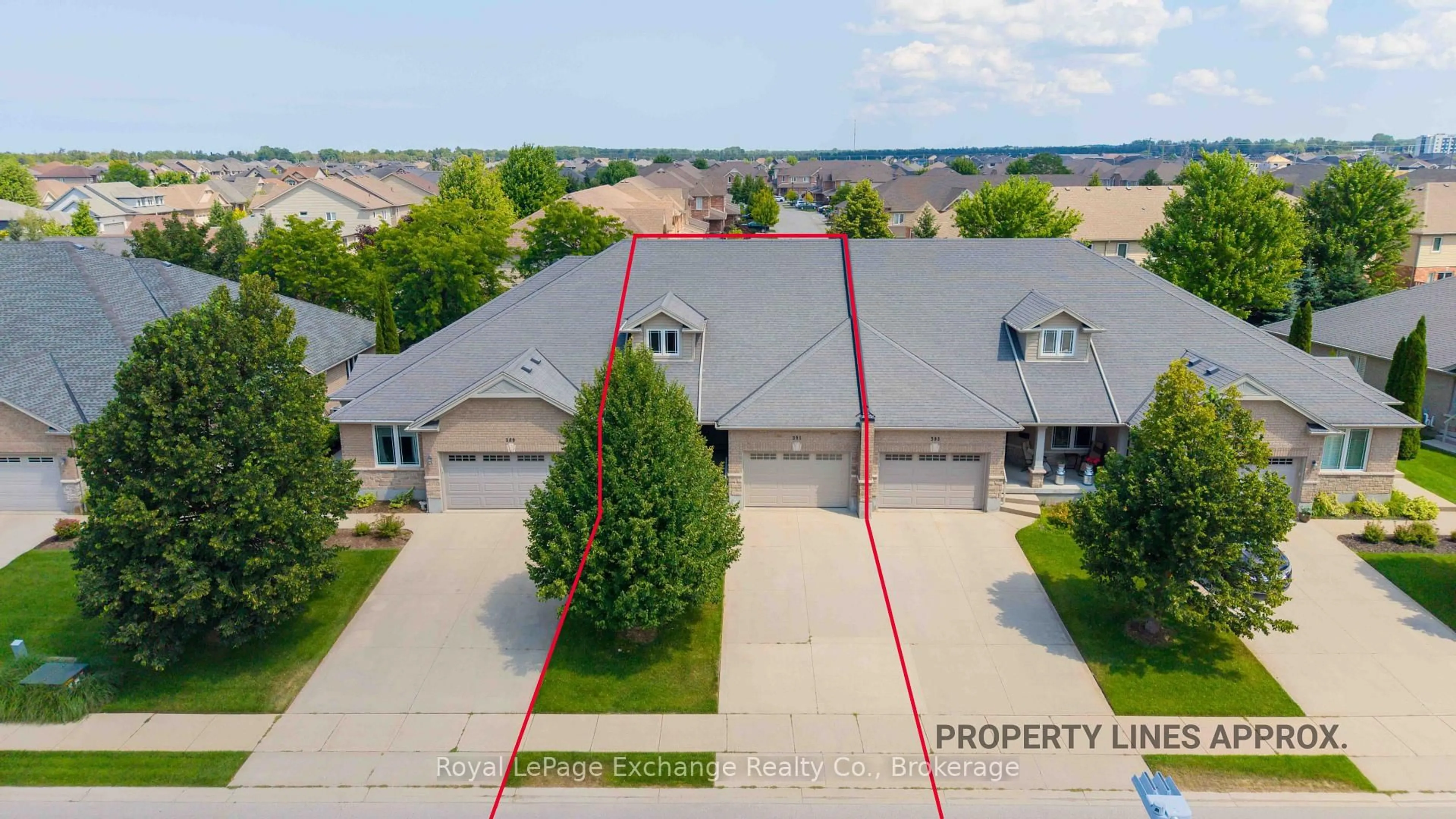 A pic from outside/outdoor area/front of a property/back of a property/a pic from drone, street for 391 Joseph St #6, Saugeen Shores Ontario N0H 2C2