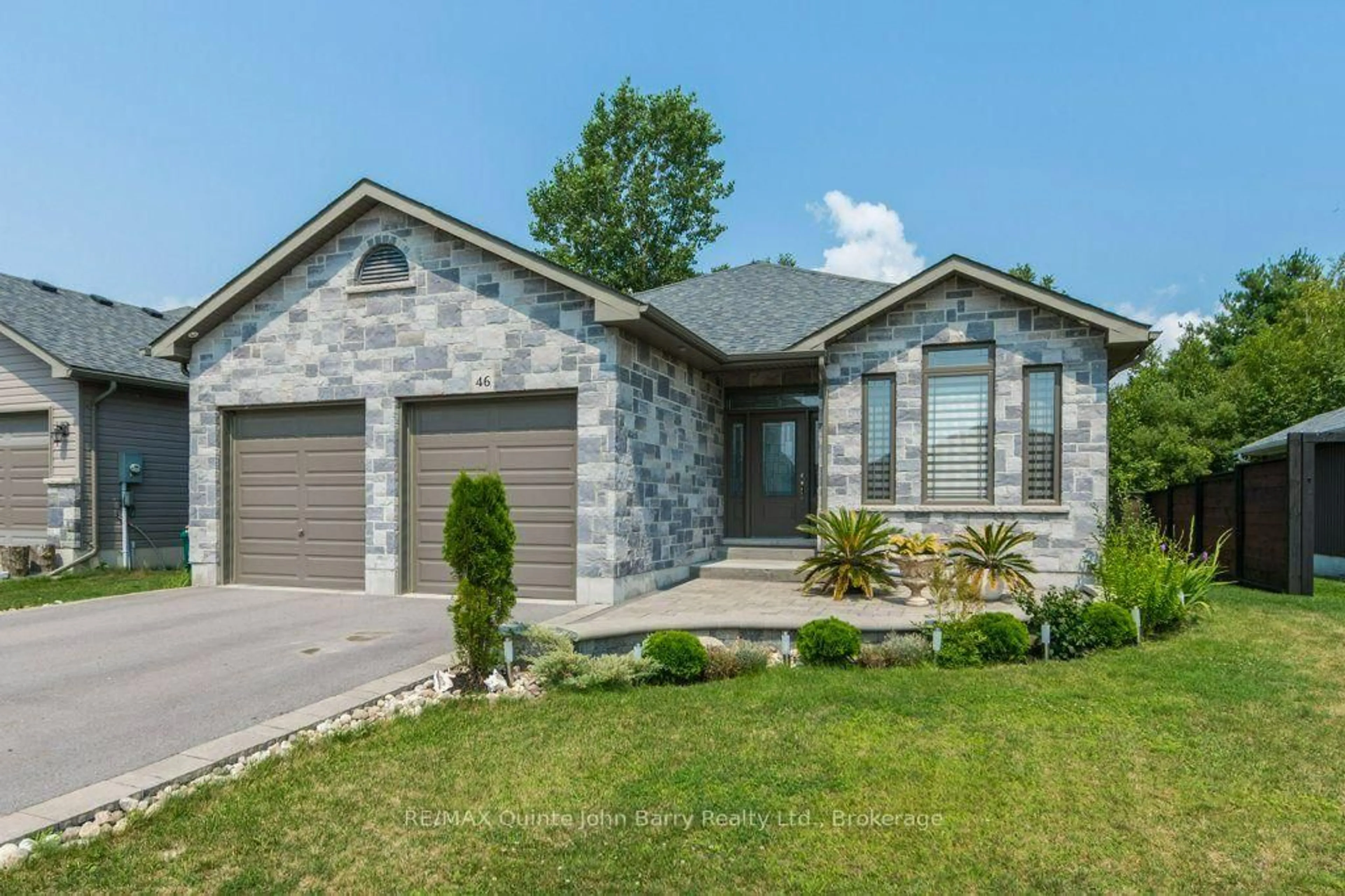 Home with brick exterior material, street for 46 Birchmount St, Quinte West Ontario K8V 0C6