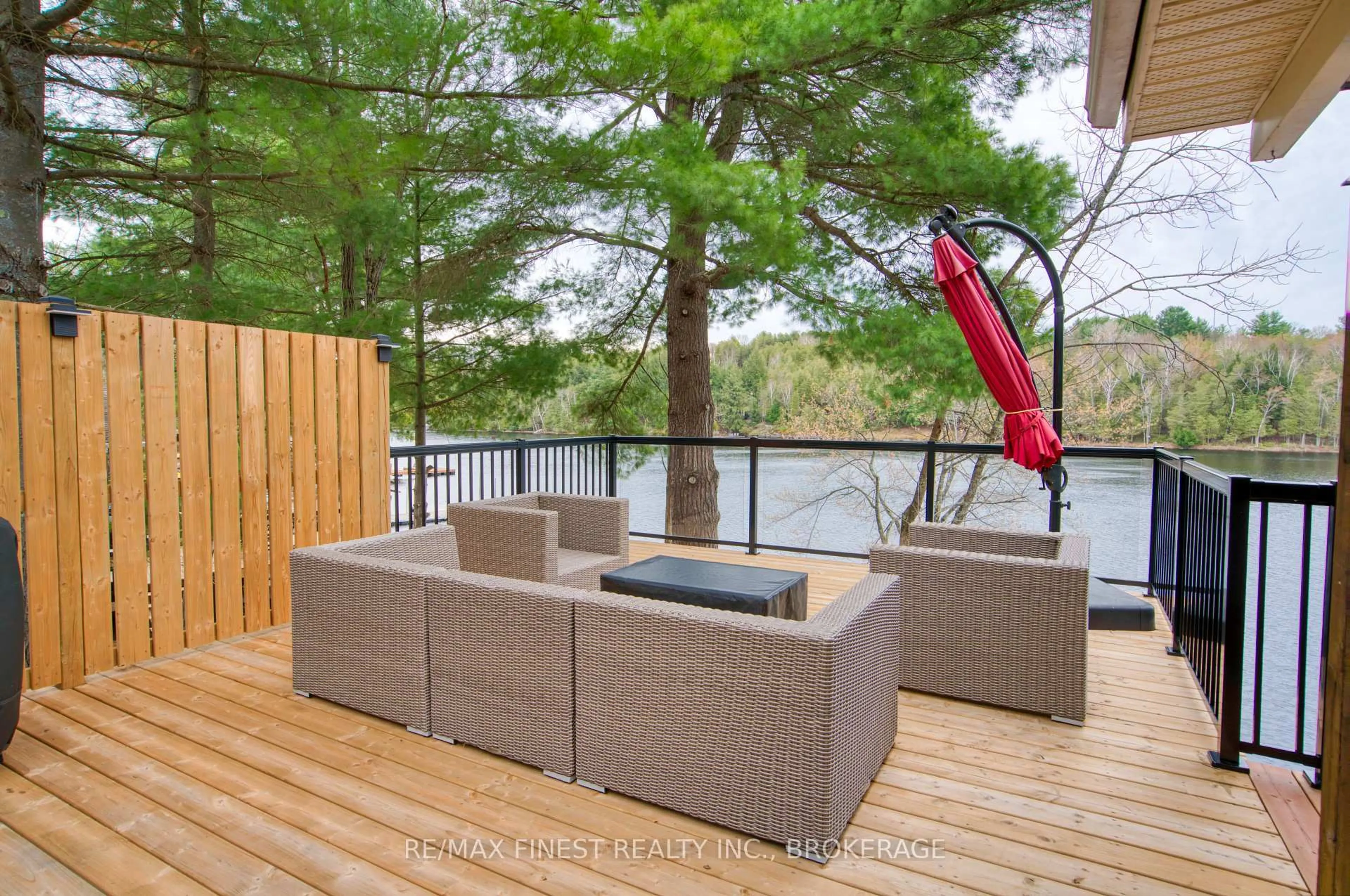 Patio, water/lake/river/ocean view for 1046 Turner Way, Arden Ontario K0H 1B0
