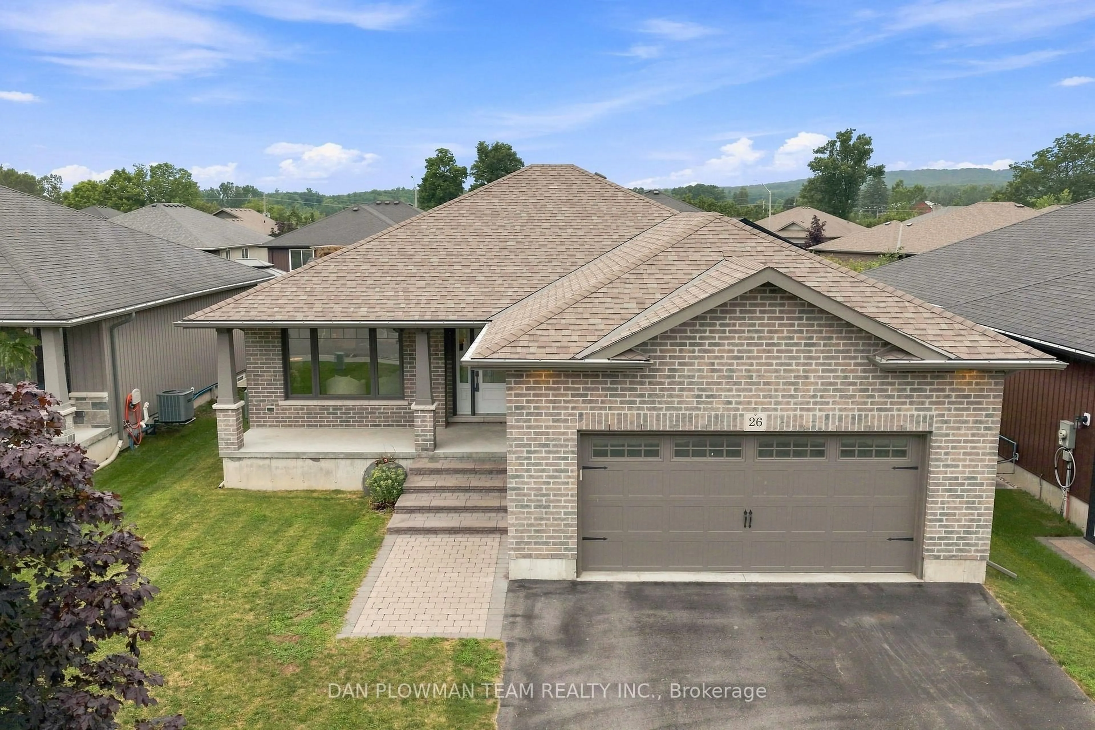 A pic from outside/outdoor area/front of a property/back of a property/a pic from drone, unknown for 26 Autumn Grve, Quinte West Ontario K8V 0G8