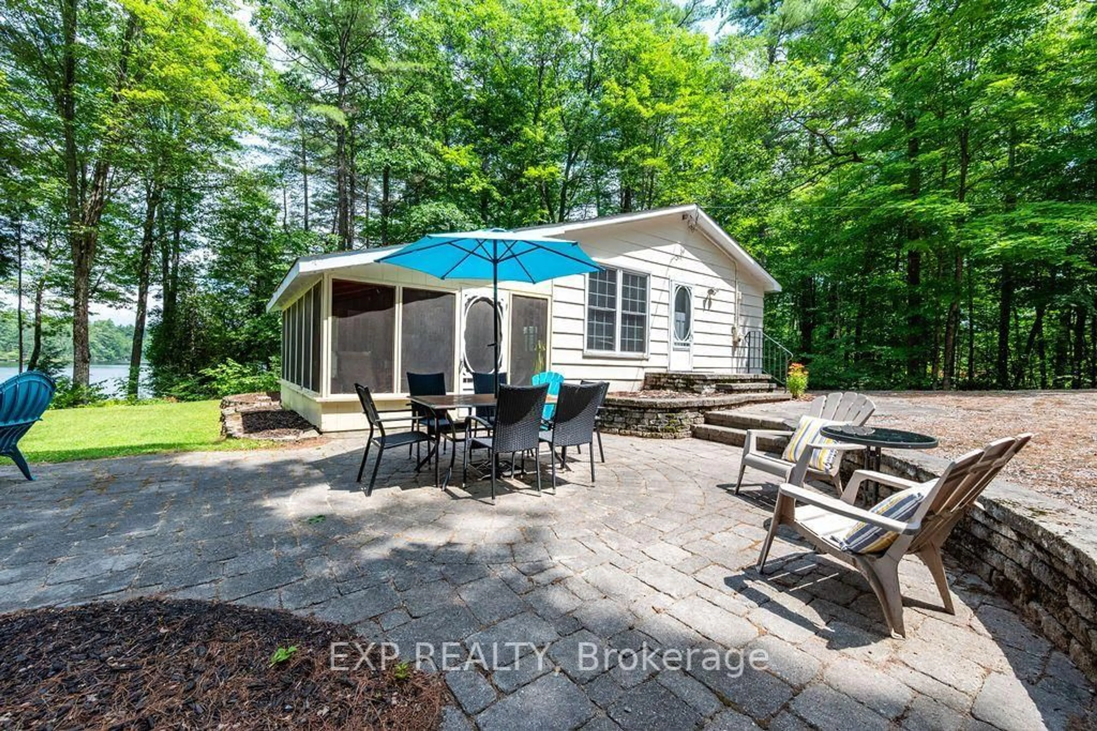 Patio, water/lake/river/ocean view for 715 Long Point Way, Renfrew Ontario K7V 3Z9