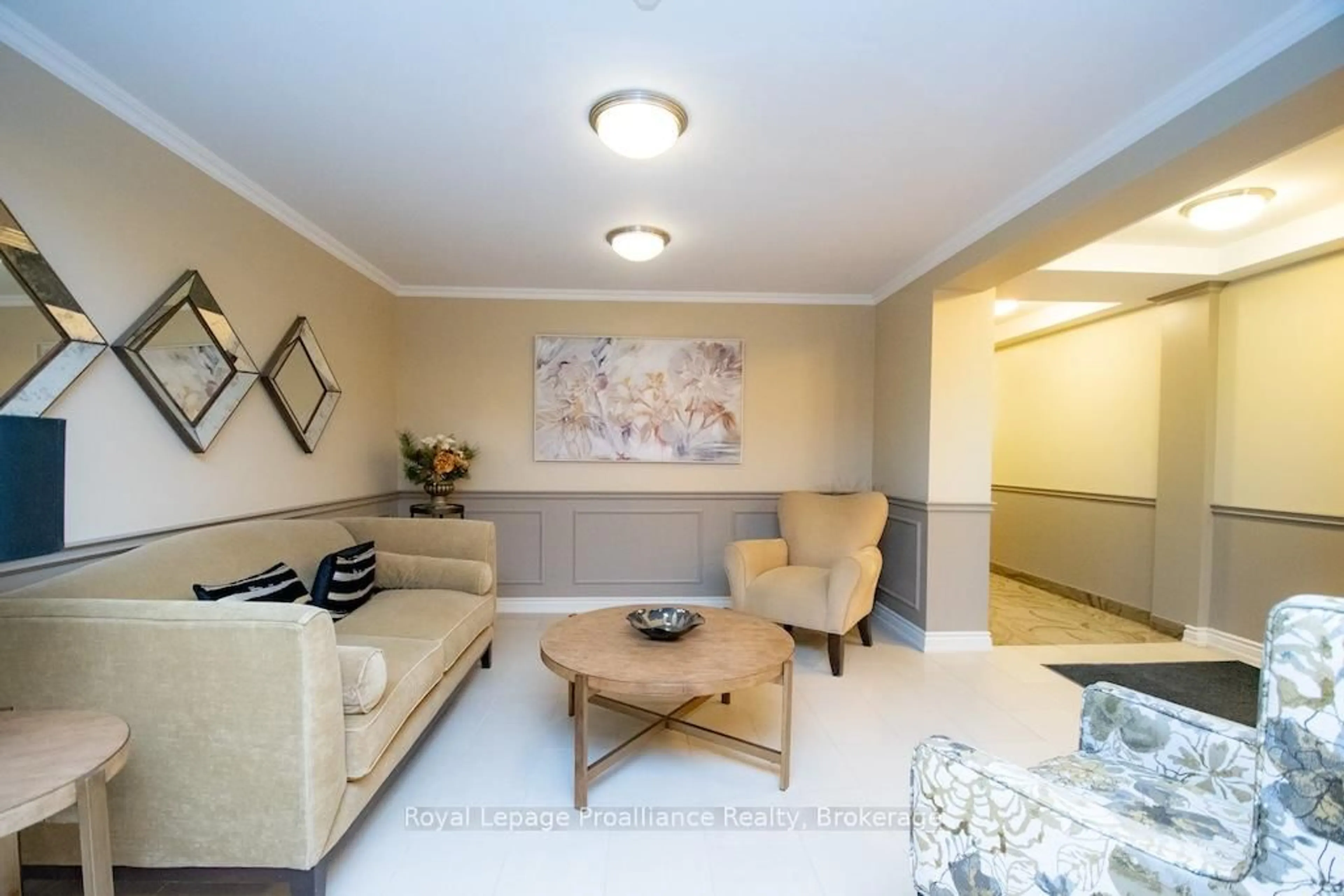 Living room with furniture, unknown for 869 Clonsilla Ave #212, Peterborough Ontario K9J 0B7