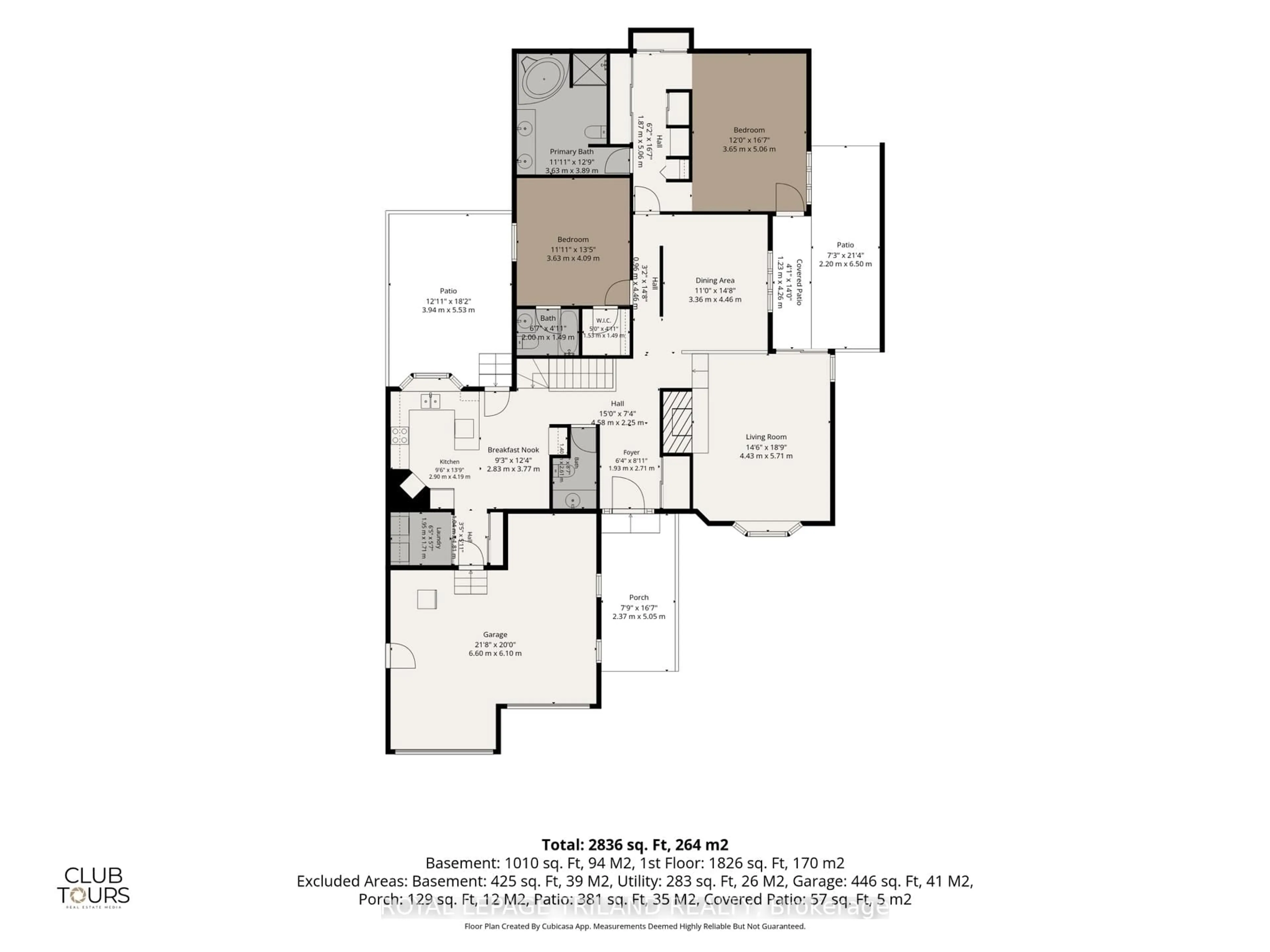 Floor plan for 60 Rosecliffe Cres #8, London South Ontario N6K 4E5