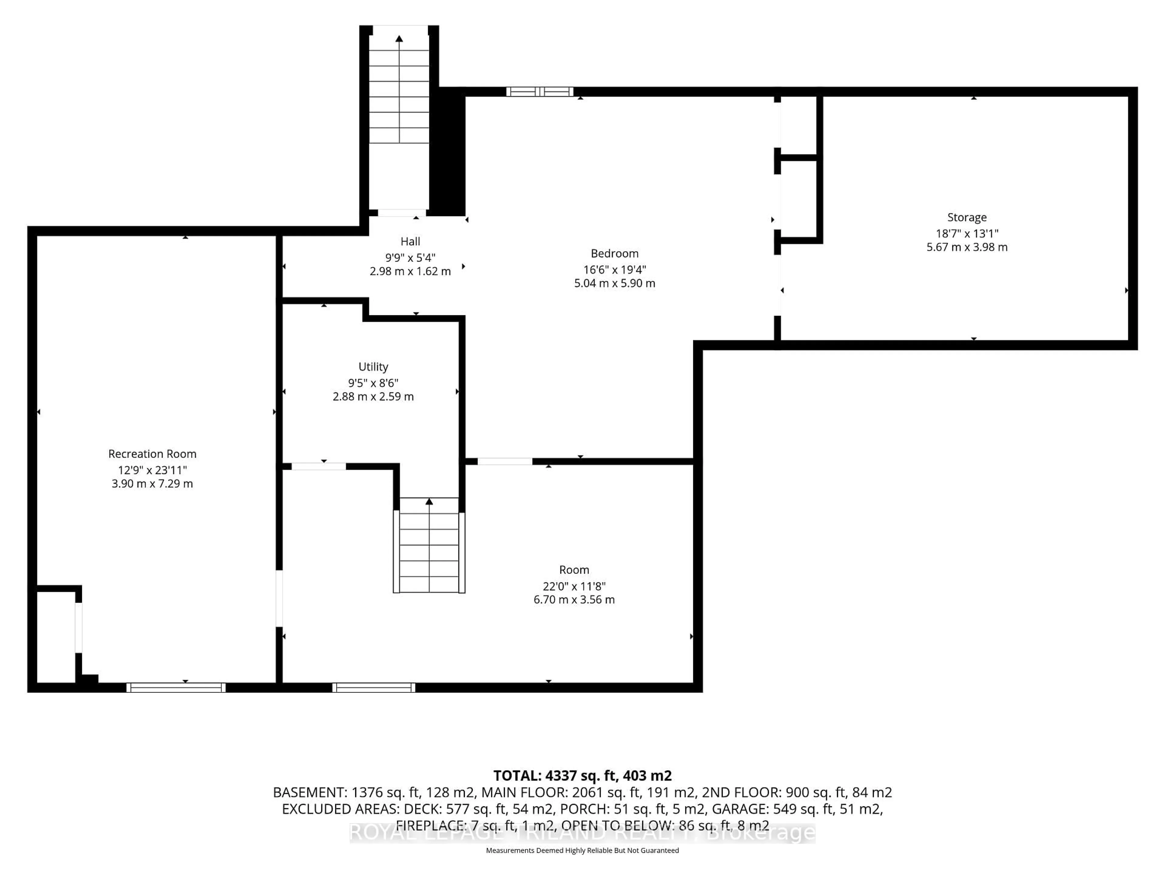 Floor plan for 158 Centennial Ave, Central Elgin Ontario N5R 5B2