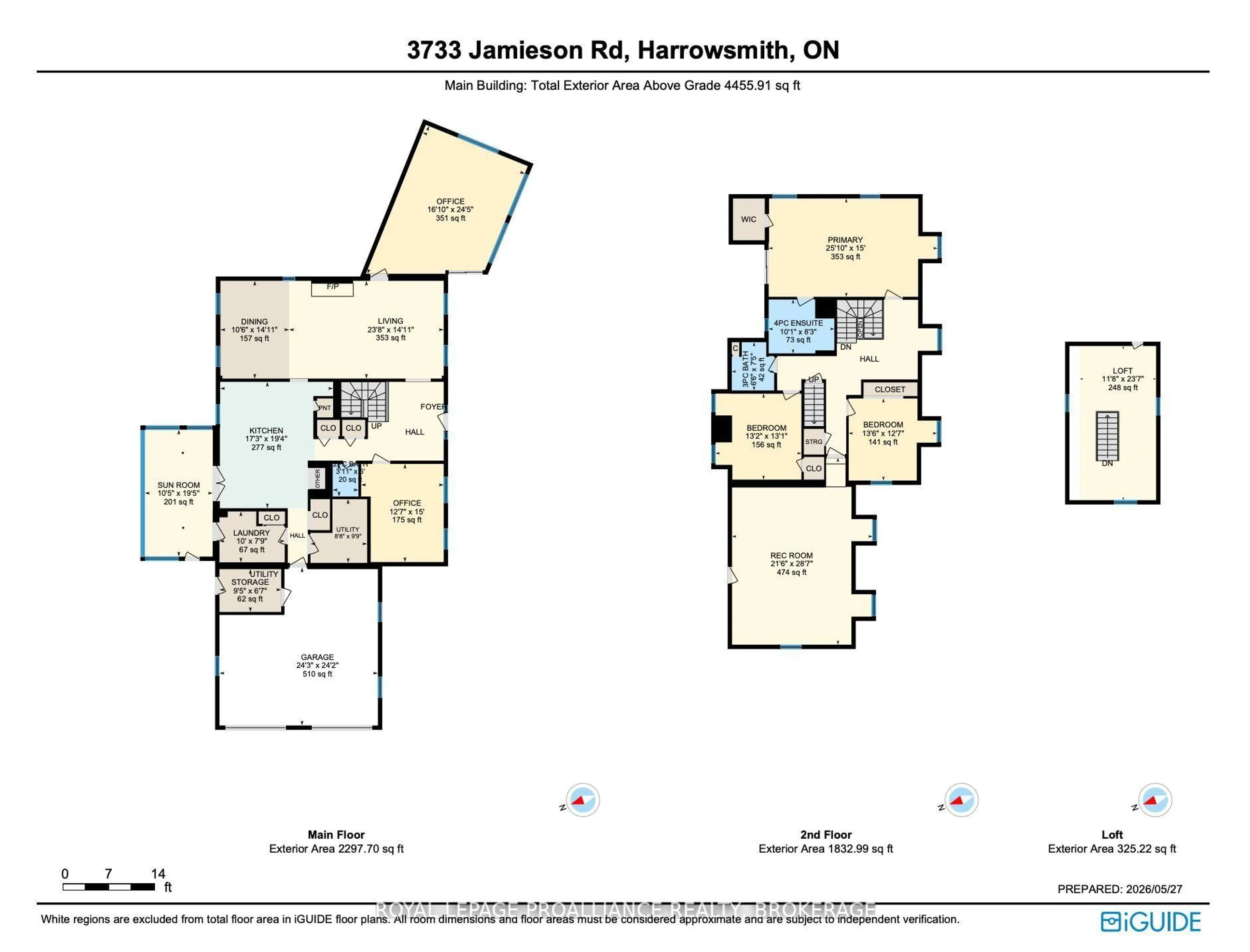 Floor plan for 3733 Jamieson Rd, Harrowsmith Ontario K0H 1V0