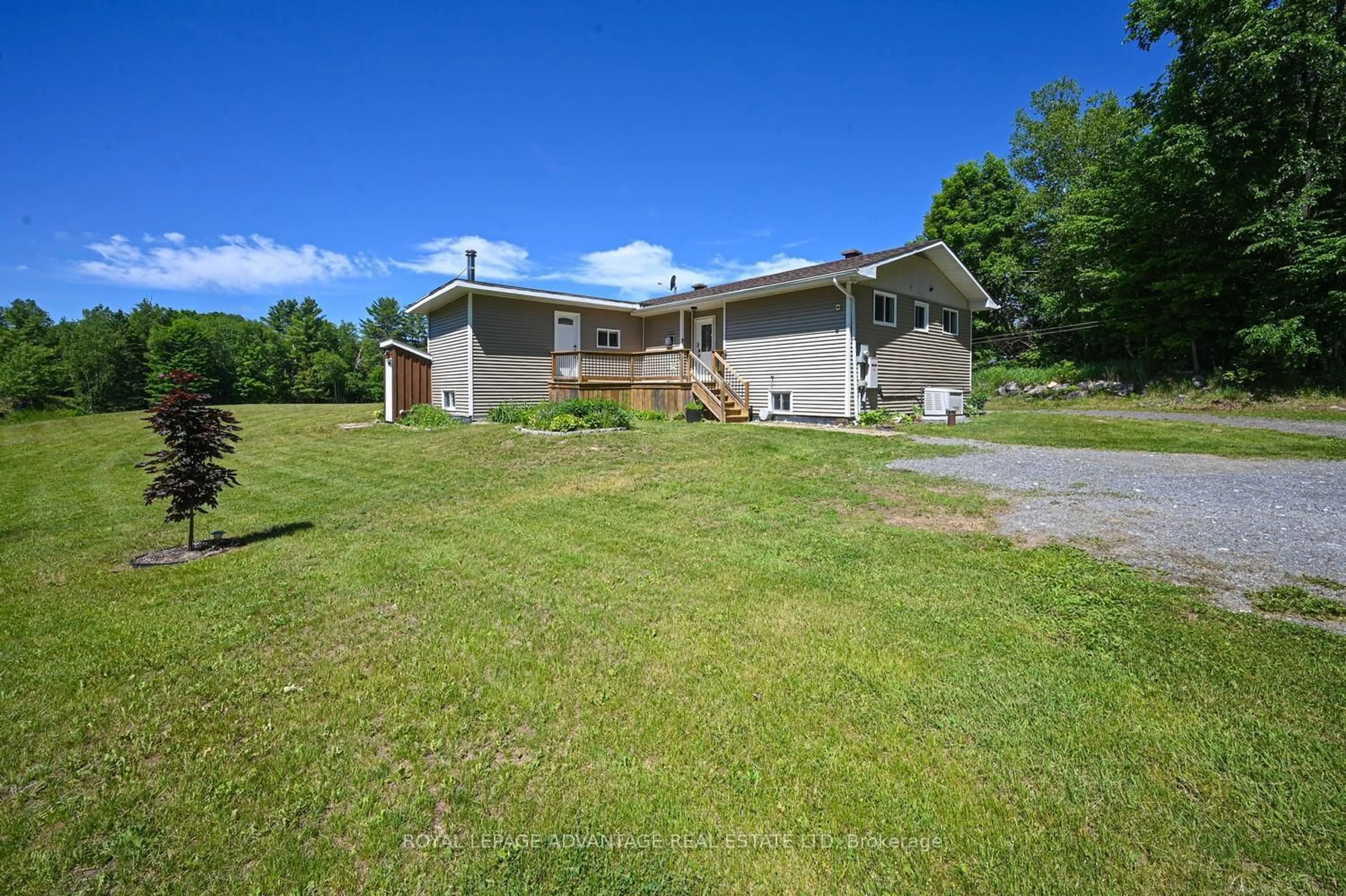 A pic from outside/outdoor area/front of a property/back of a property/a pic from drone, mountain view for 1218 Galbraith Rd, Clayton Ontario K0A 1P0