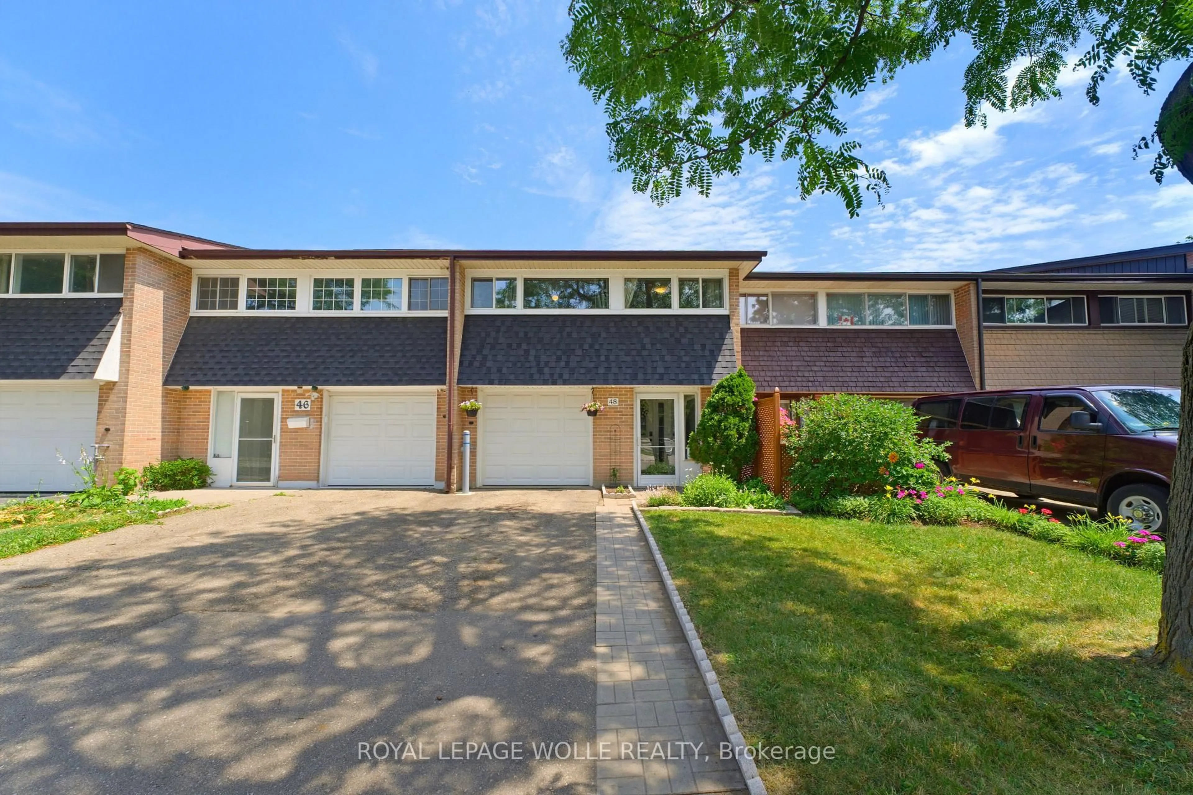 A pic from outside/outdoor area/front of a property/back of a property/a pic from drone, street for 48 Guerin Ave, Kitchener Ontario N2A 1S8