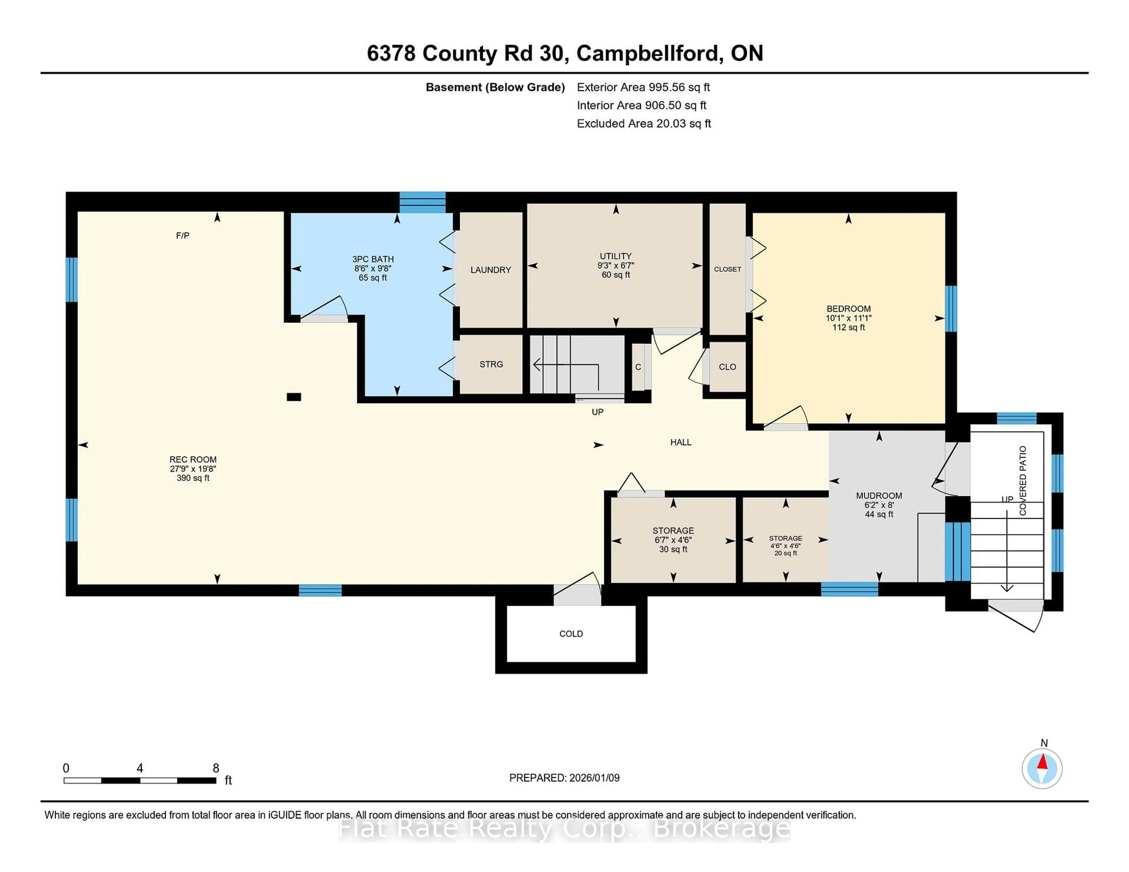 Floor plan for 6378 County Road 30, Trent Hills Ontario K0L 1L0