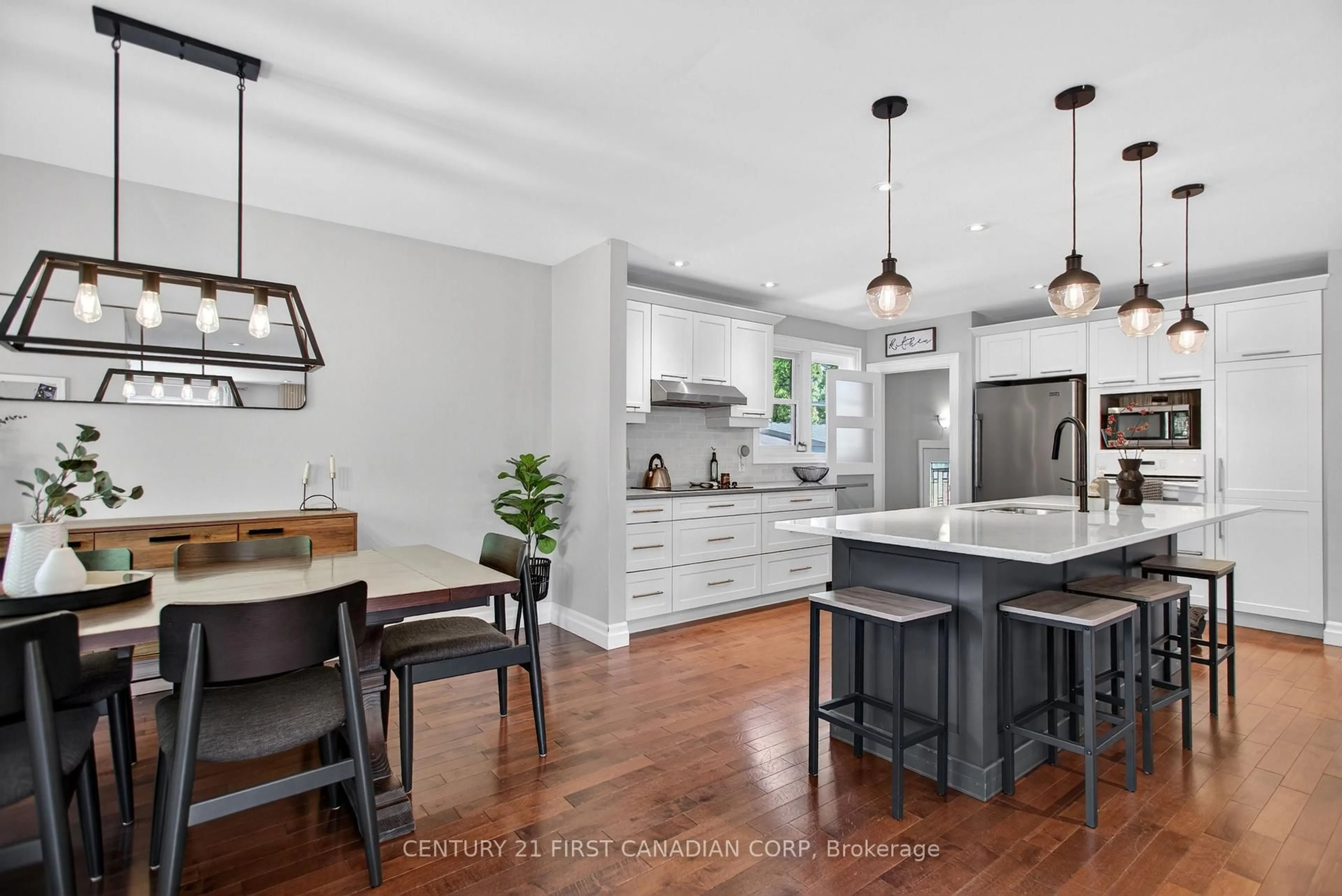 Open concept kitchen, unknown for 681 Brant St, London East Ontario N5Y 3M9