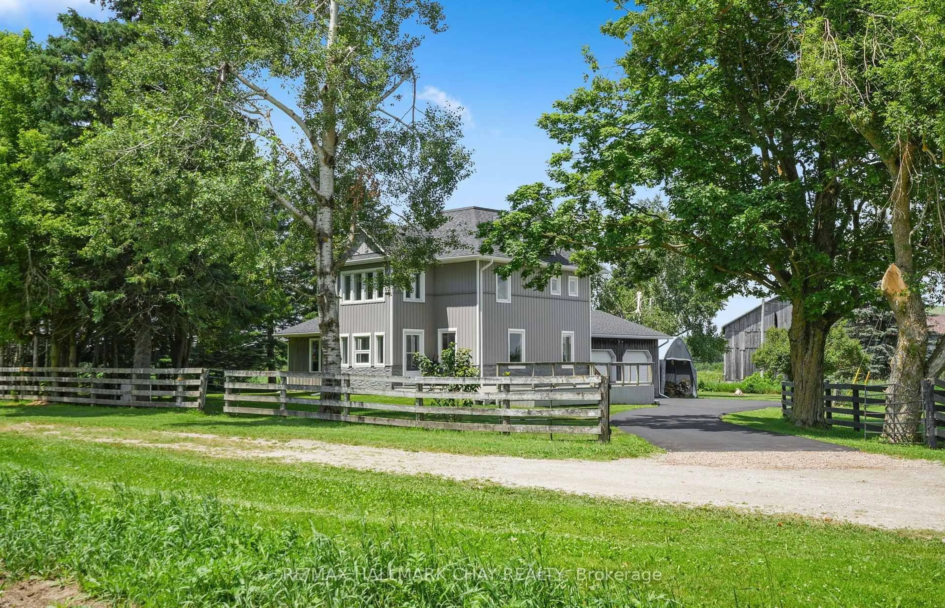 A pic from outside/outdoor area/front of a property/back of a property/a pic from drone, unknown for 665221 20 Sideroad, Melancthon Ontario L9V 1Z7