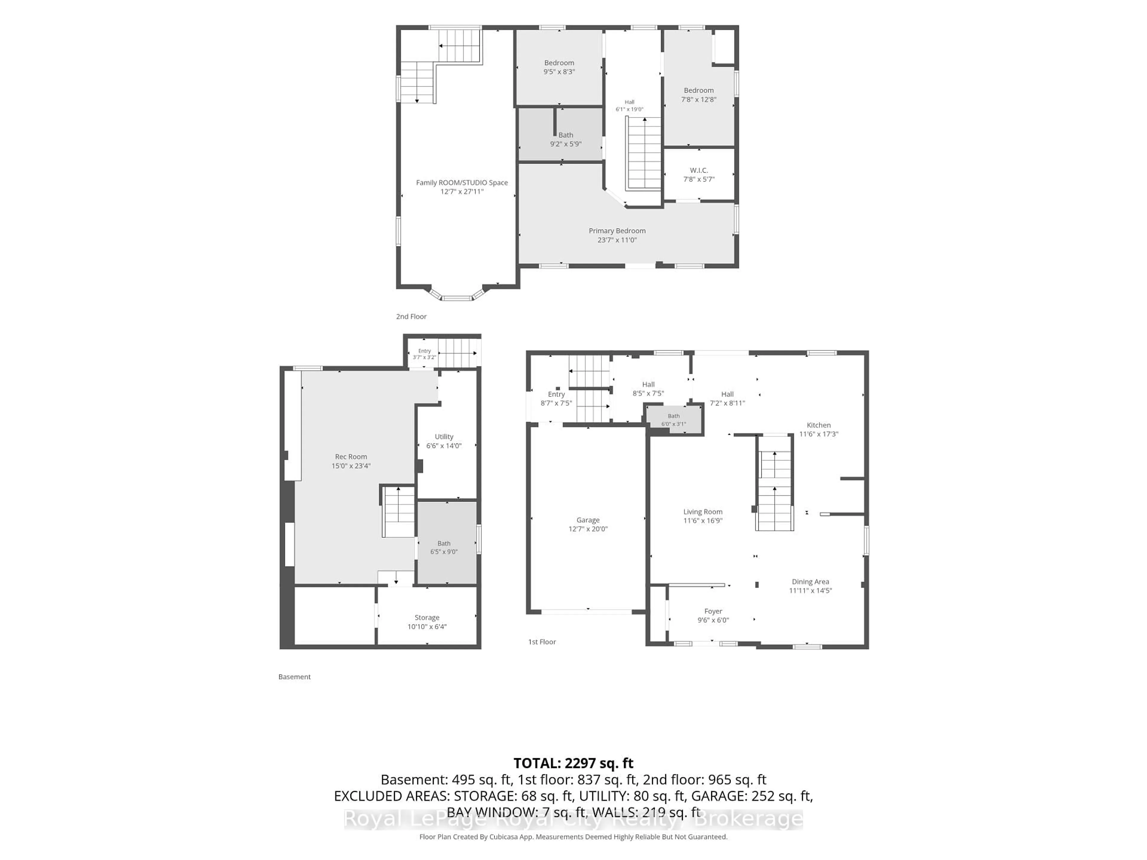 Floor plan for 116 Emma St, Guelph Ontario N1E 1T8