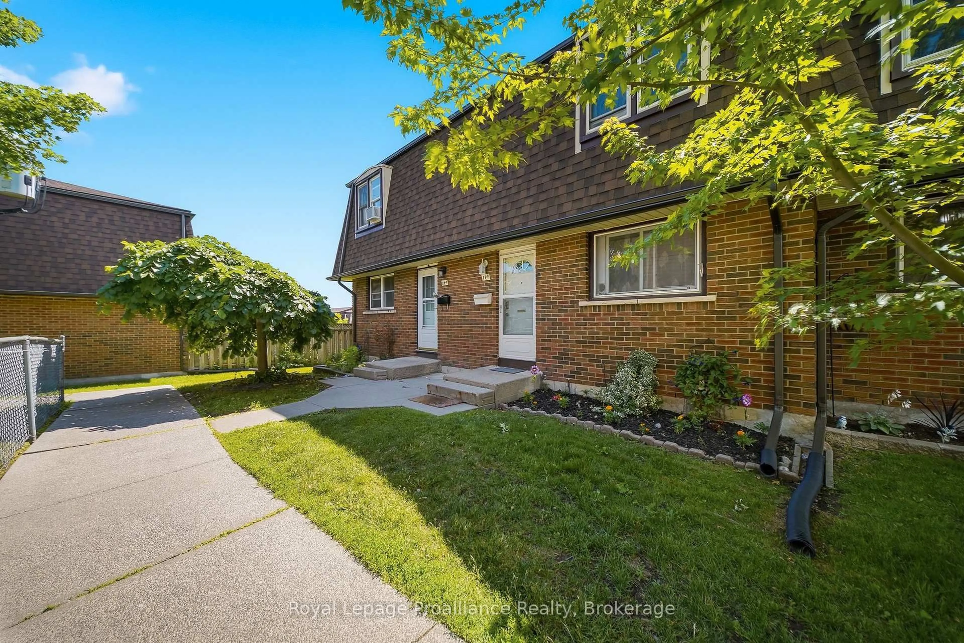 Home with brick exterior material, street for 19 Prince of Wales Dr #B, Belleville Ontario K8P 2T5