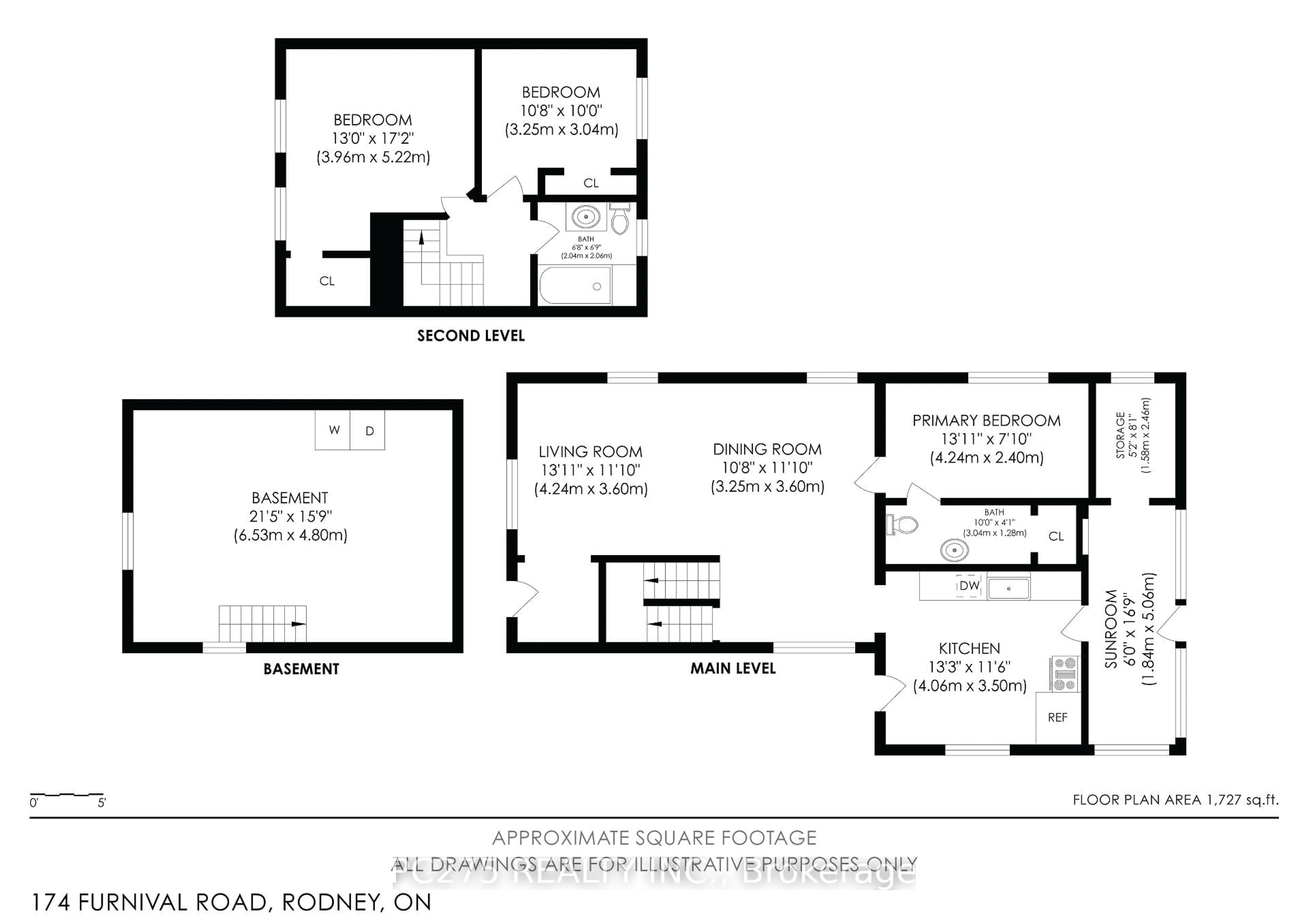 Floor plan for 174 Furnival Rd, West Elgin Ontario N0L 2C0