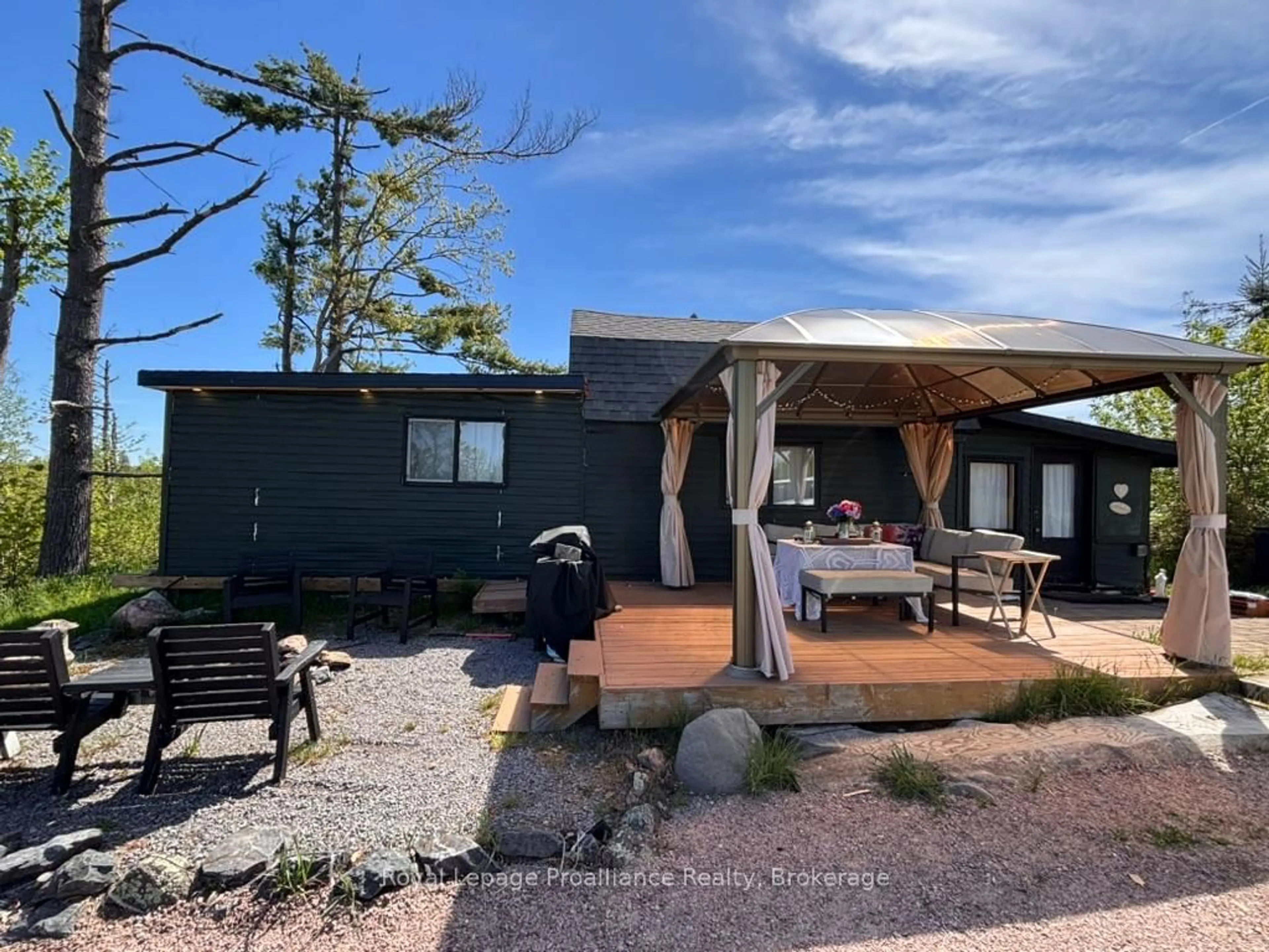 A pic from outside/outdoor area/front of a property/back of a property/a pic from drone, unknown for 39B Varty Rd, Tweed Ontario K0K 3J0