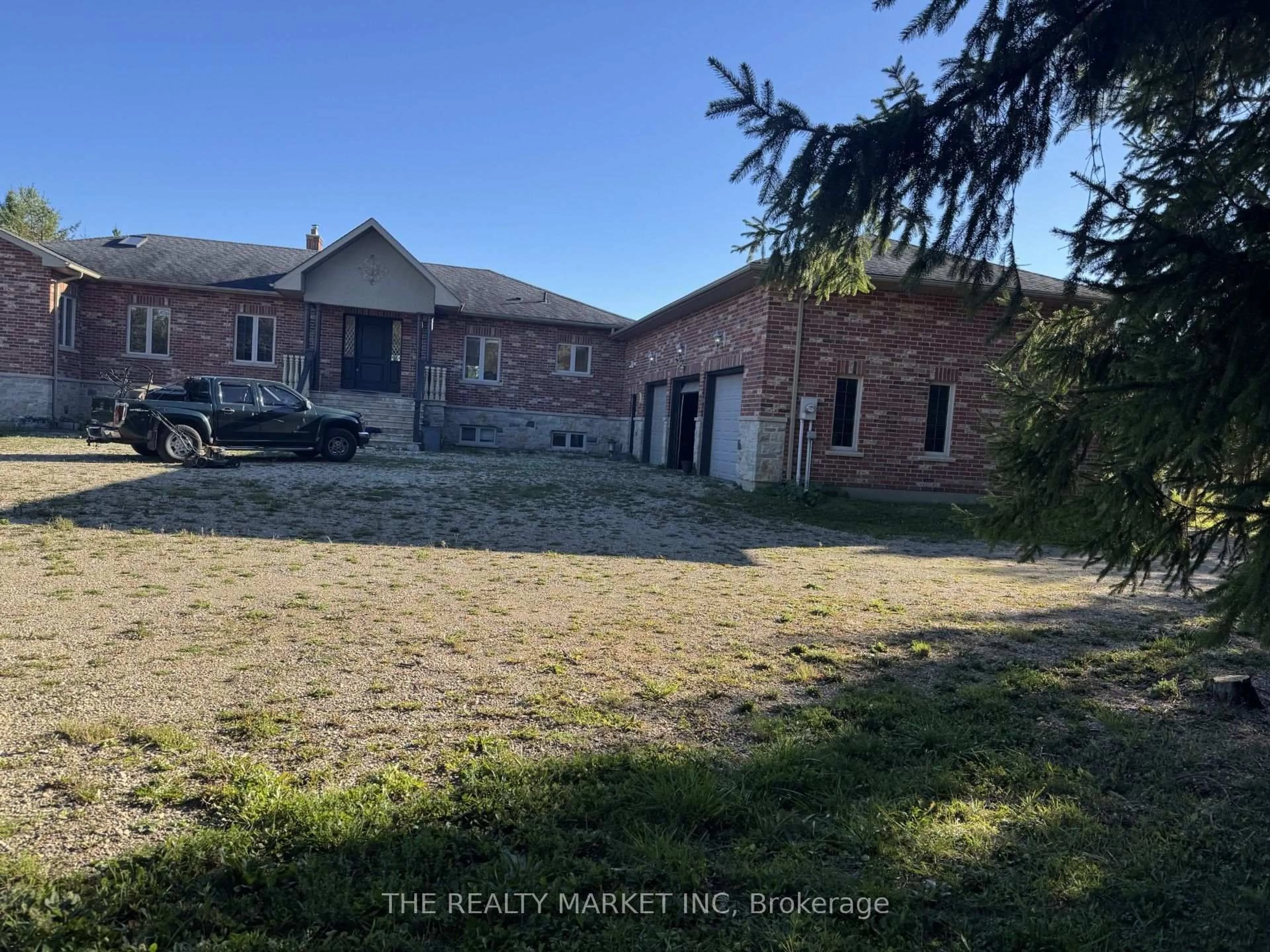 A pic from outside/outdoor area/front of a property/back of a property/a pic from drone, unknown for 383206 20 Sdrd, Amaranth Ontario L9W 3X6