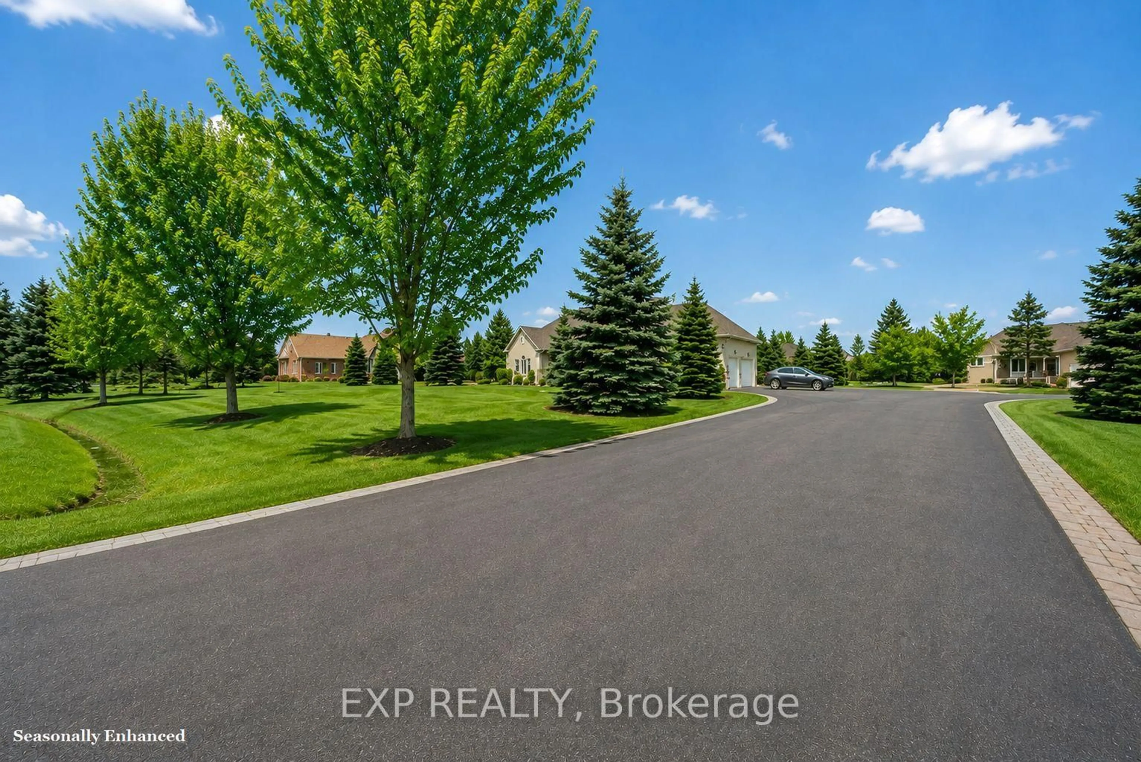 A pic from outside/outdoor area/front of a property/back of a property/a pic from drone, street for 48 Brookhaven Cres, East Garafraxa Ontario L9W 7M9