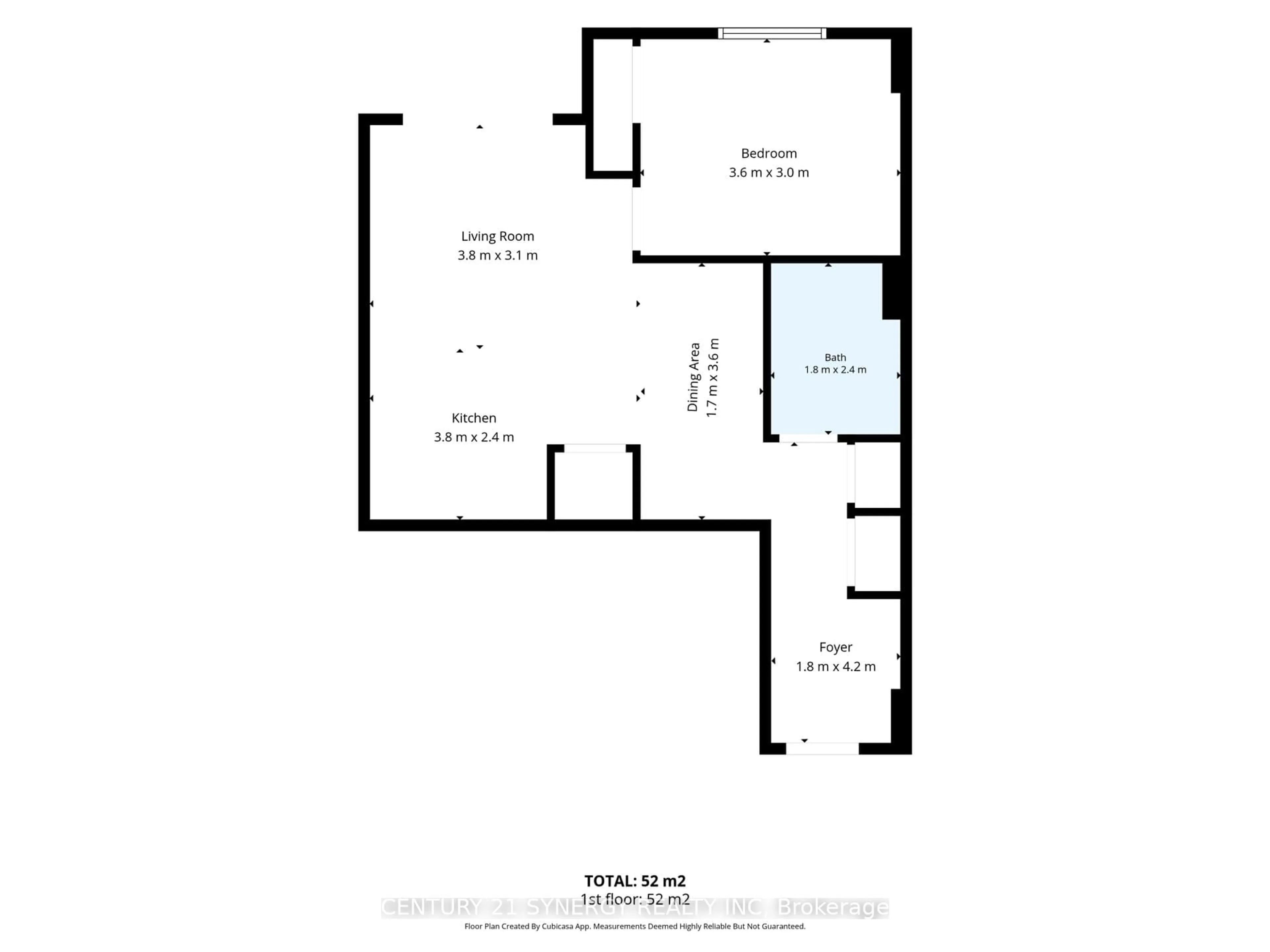 Floor plan for 200 Besserer St #501, Ottawa Ontario K1N 0A7