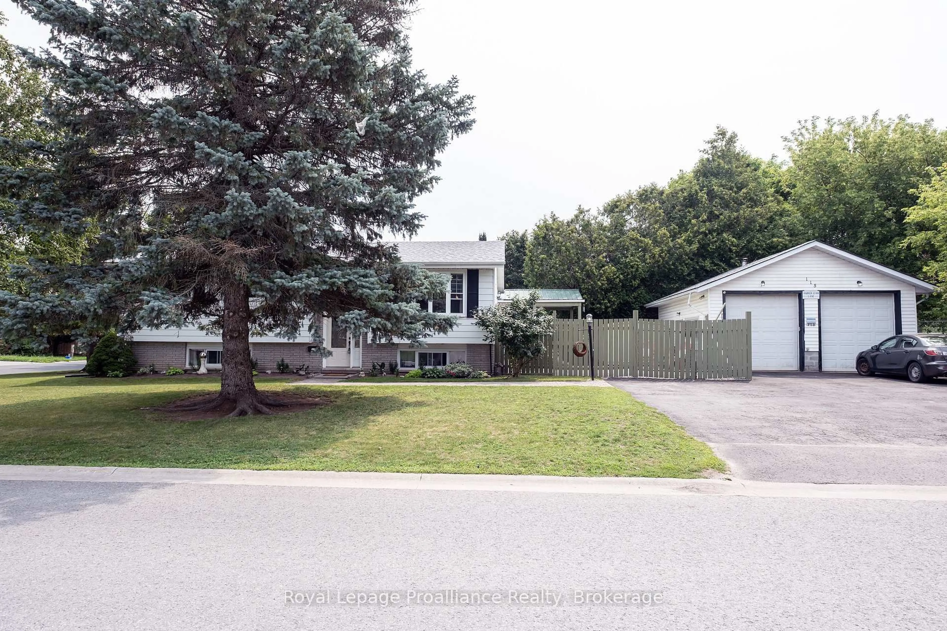 A pic from outside/outdoor area/front of a property/back of a property/a pic from drone, street for 115 Nicholas St, Quinte West Ontario K8V 6E8