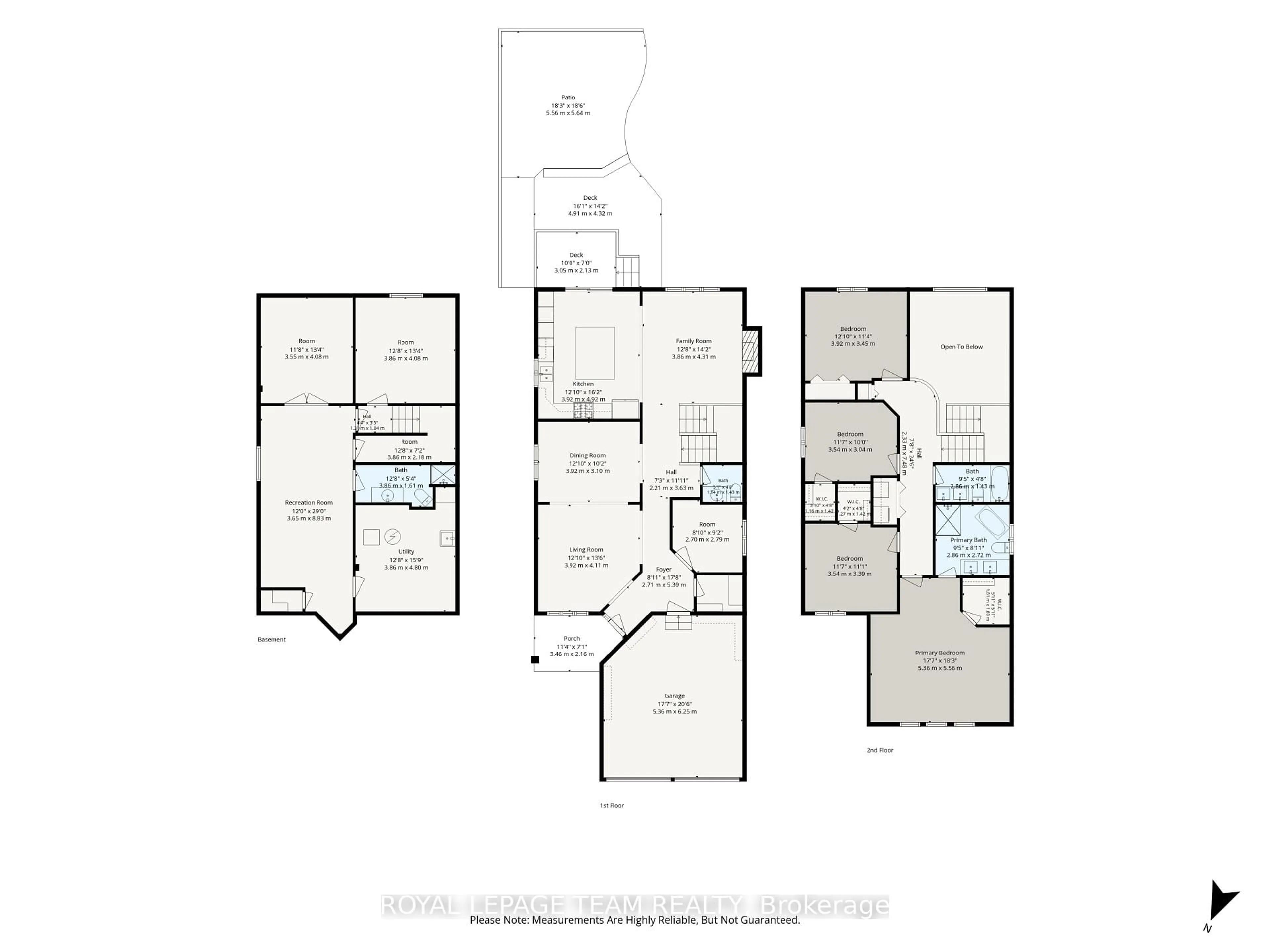 Floor plan for 28 Borealis Cres, Ottawa Ontario K1K 4T4