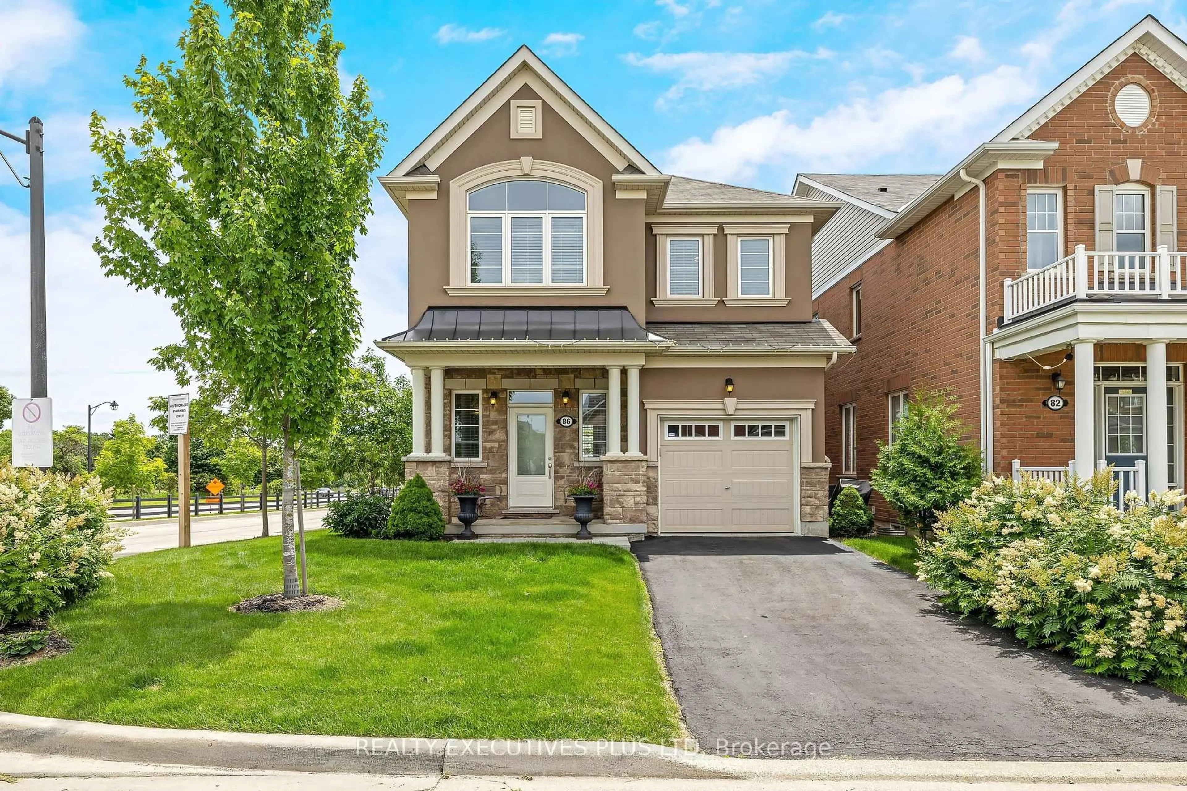 Home with brick exterior material, street for 86 Stillwater Cres, Hamilton Ontario L0R 2H8
