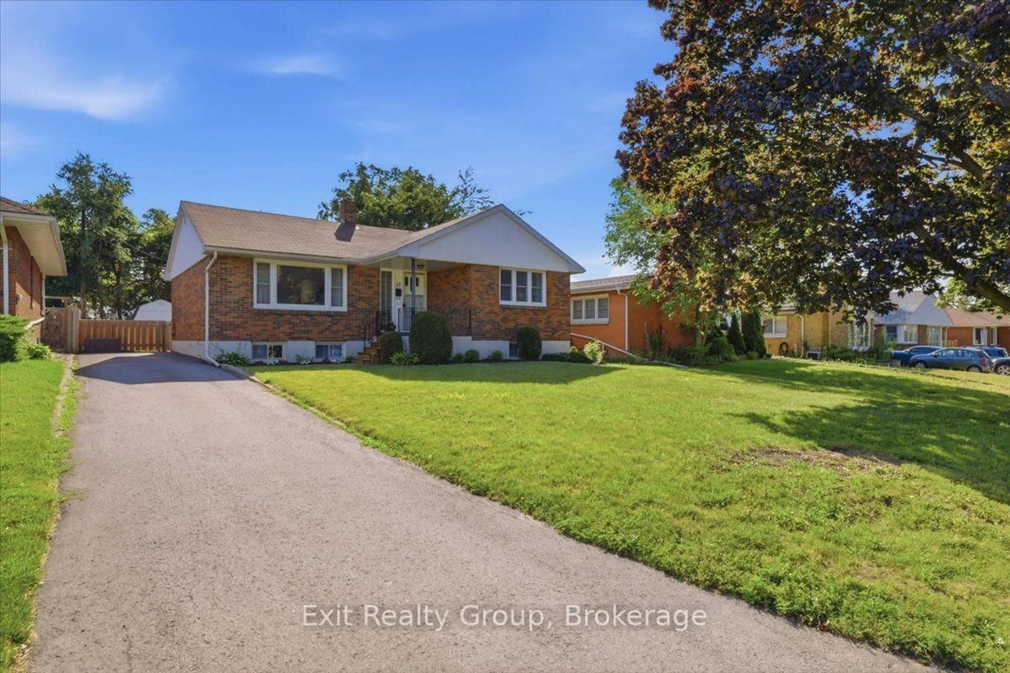 Home with brick exterior material, street for 33 First Ave, Quinte West Ontario K8V 4C2