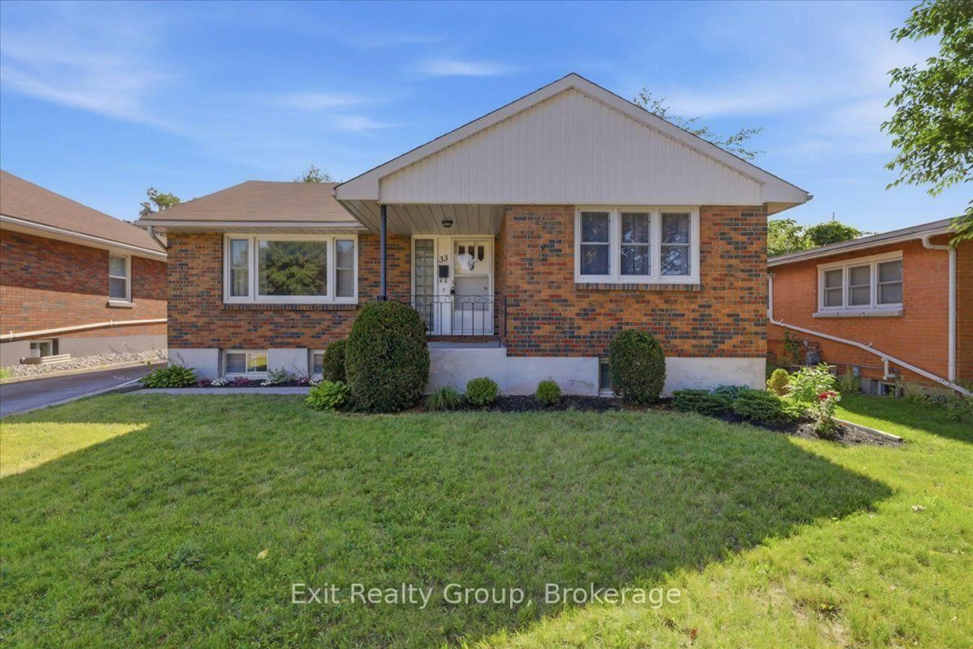 Home with brick exterior material, street for 33 First Ave, Quinte West Ontario K8V 4C2