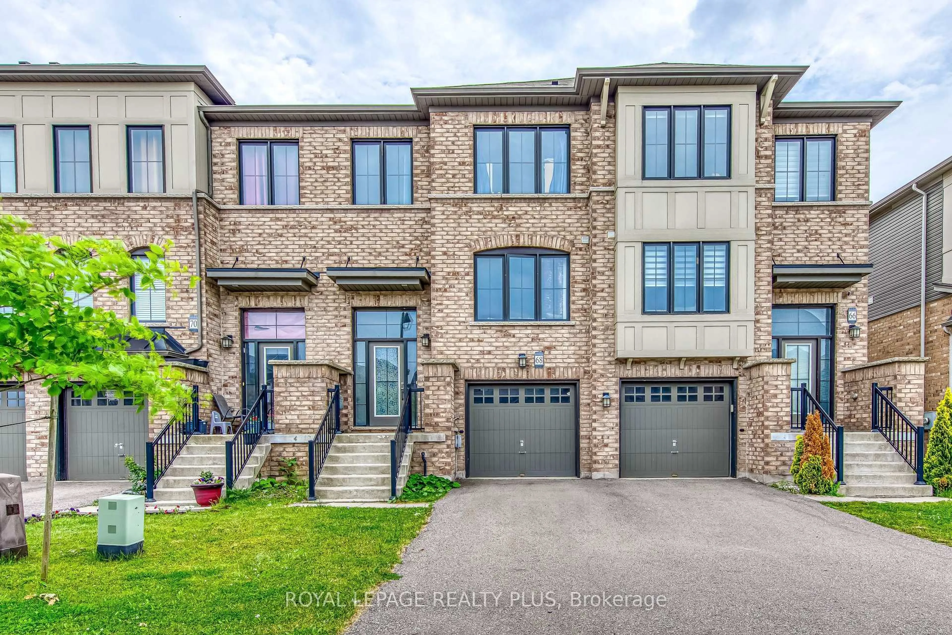 Home with brick exterior material, street for 68 Crafter Cres, Hamilton Ontario L8J 0H7