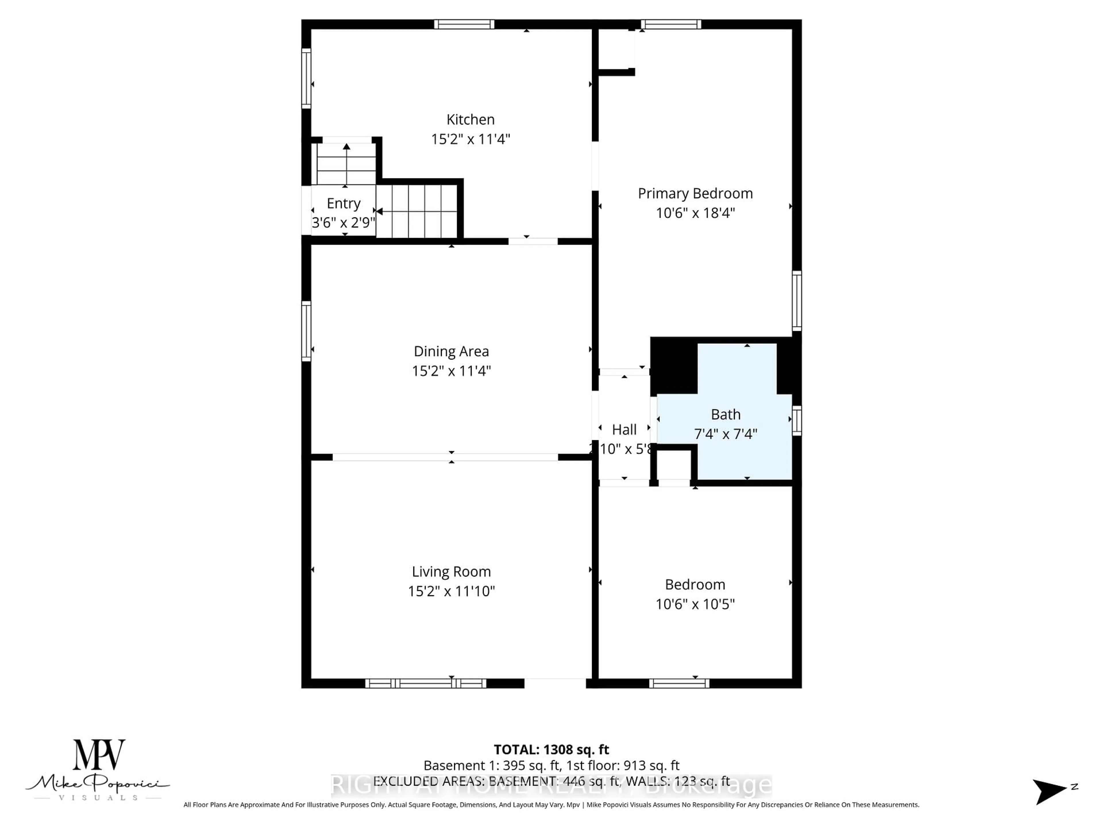 Floor plan for 151 Hale St, London East Ontario N5W 1E5