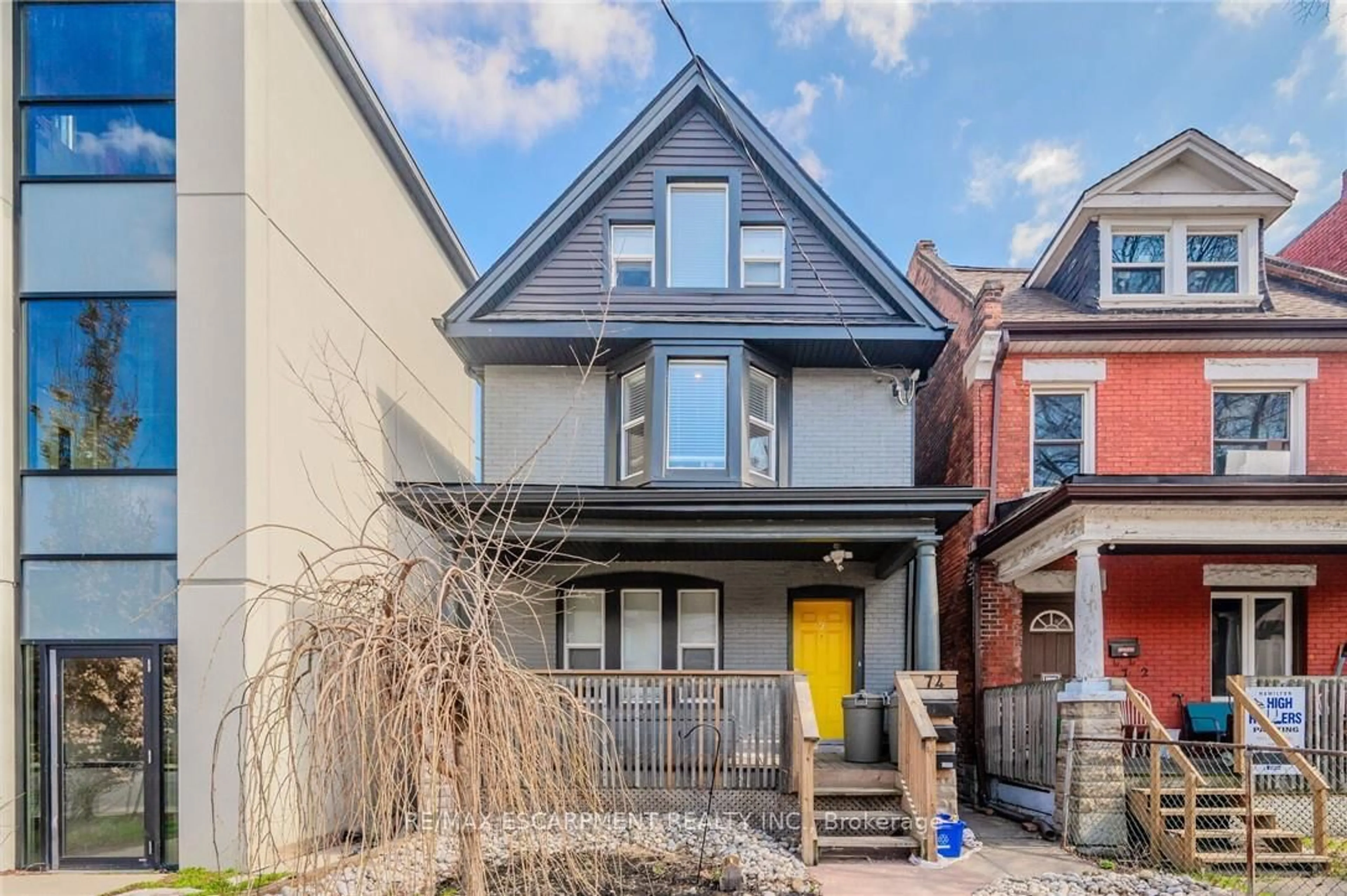 Home with brick exterior material, street for 74 Cathcart St, Hamilton Ontario L8R 1M5