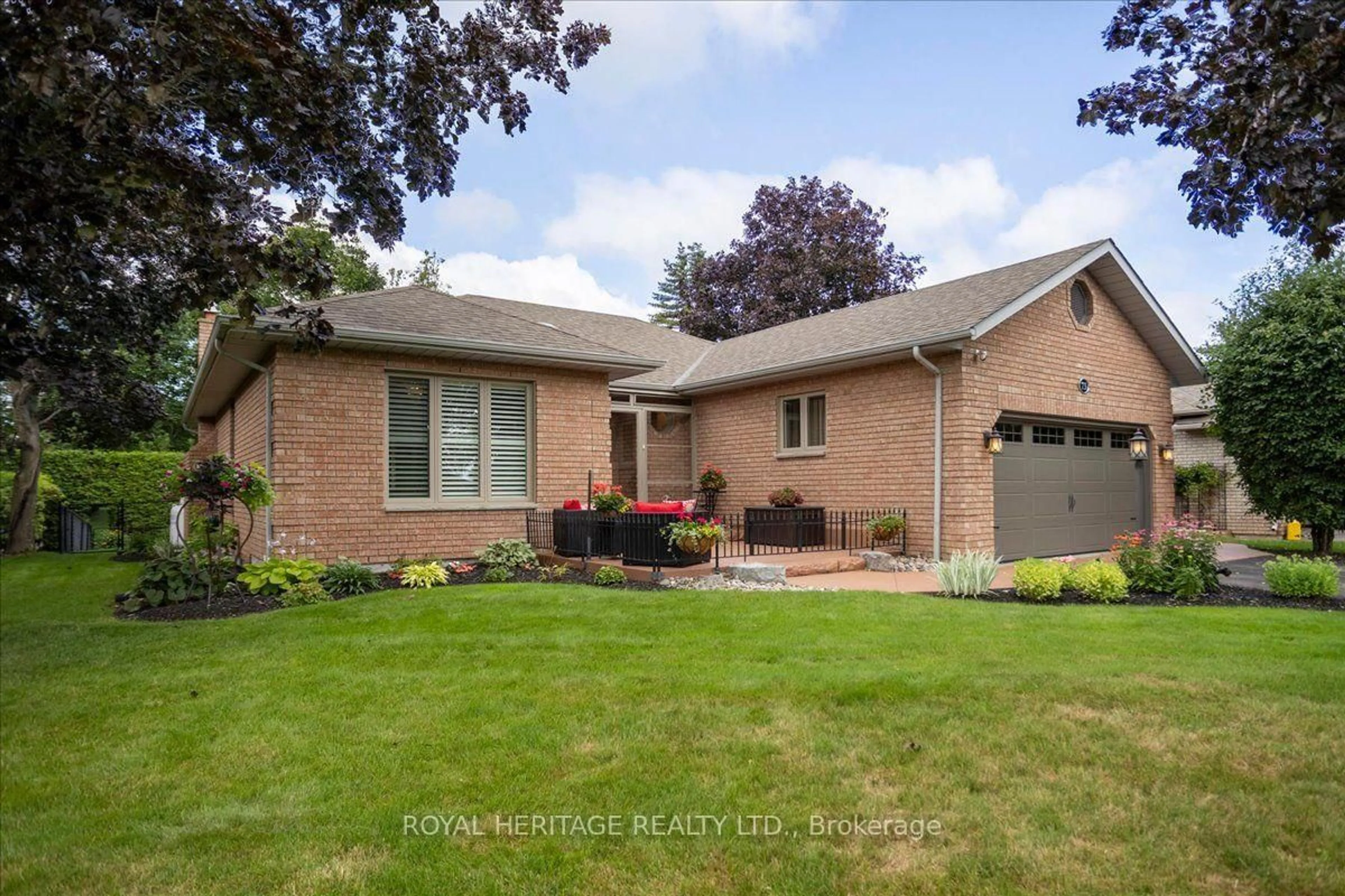 Home with brick exterior material, street for 73 Navigators Tr, Kawartha Lakes Ontario K0M 1A0