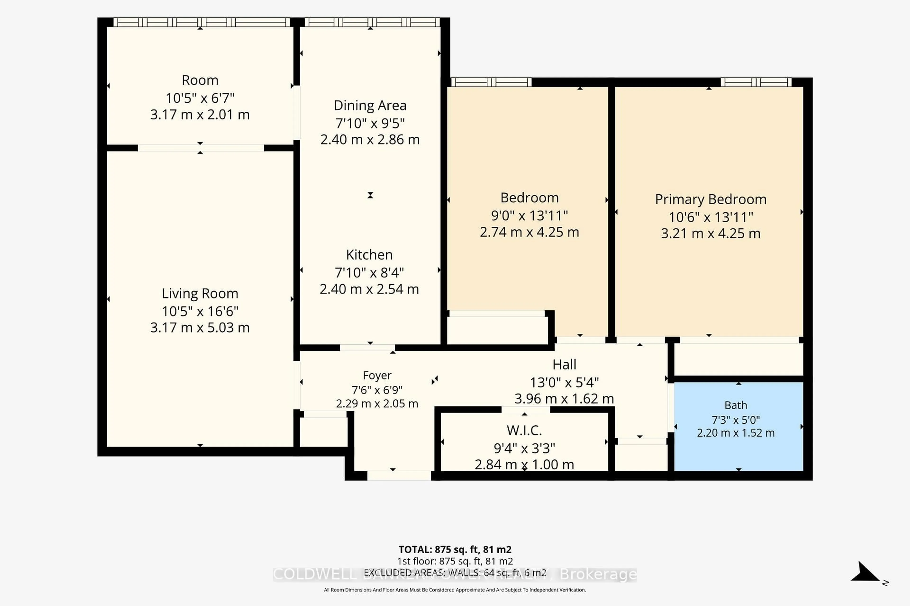 Floor plan for 600 Grenfell Dr #704, London North Ontario N5X 2R8