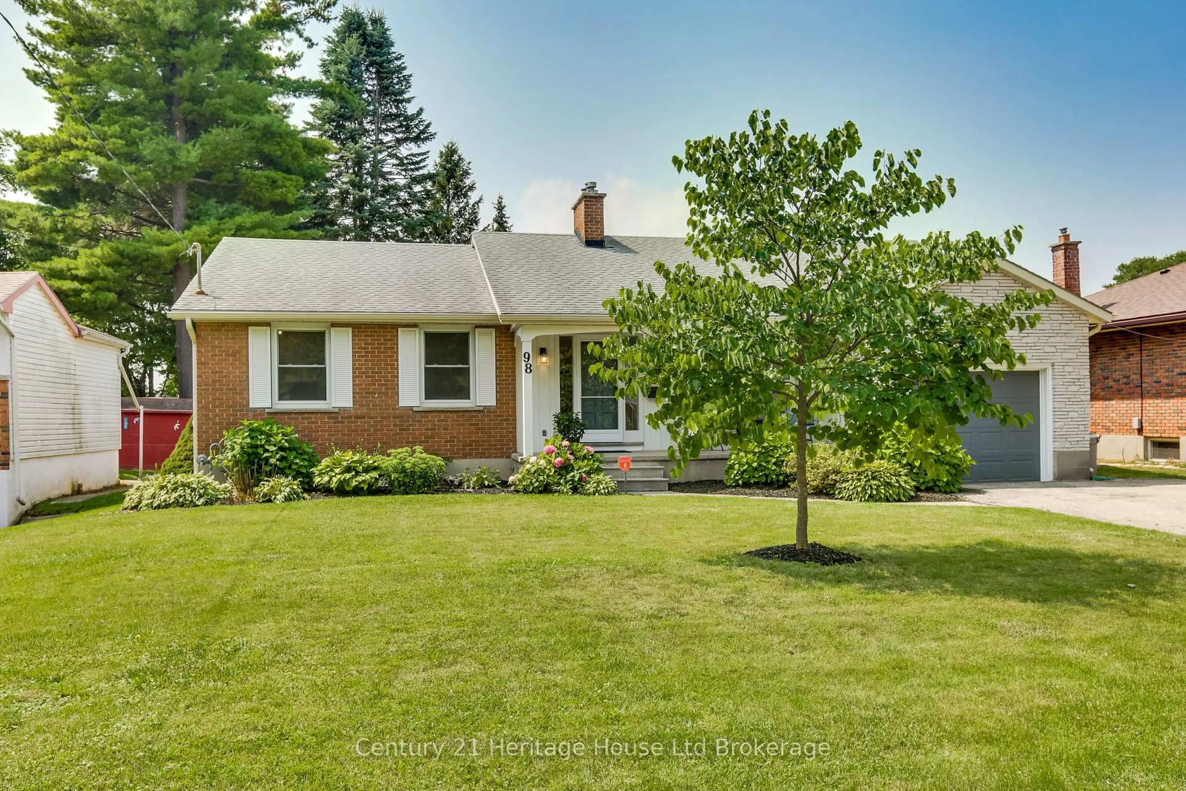 Home with brick exterior material, street for 98 Maud St, Woodstock Ontario N4S 3Y6
