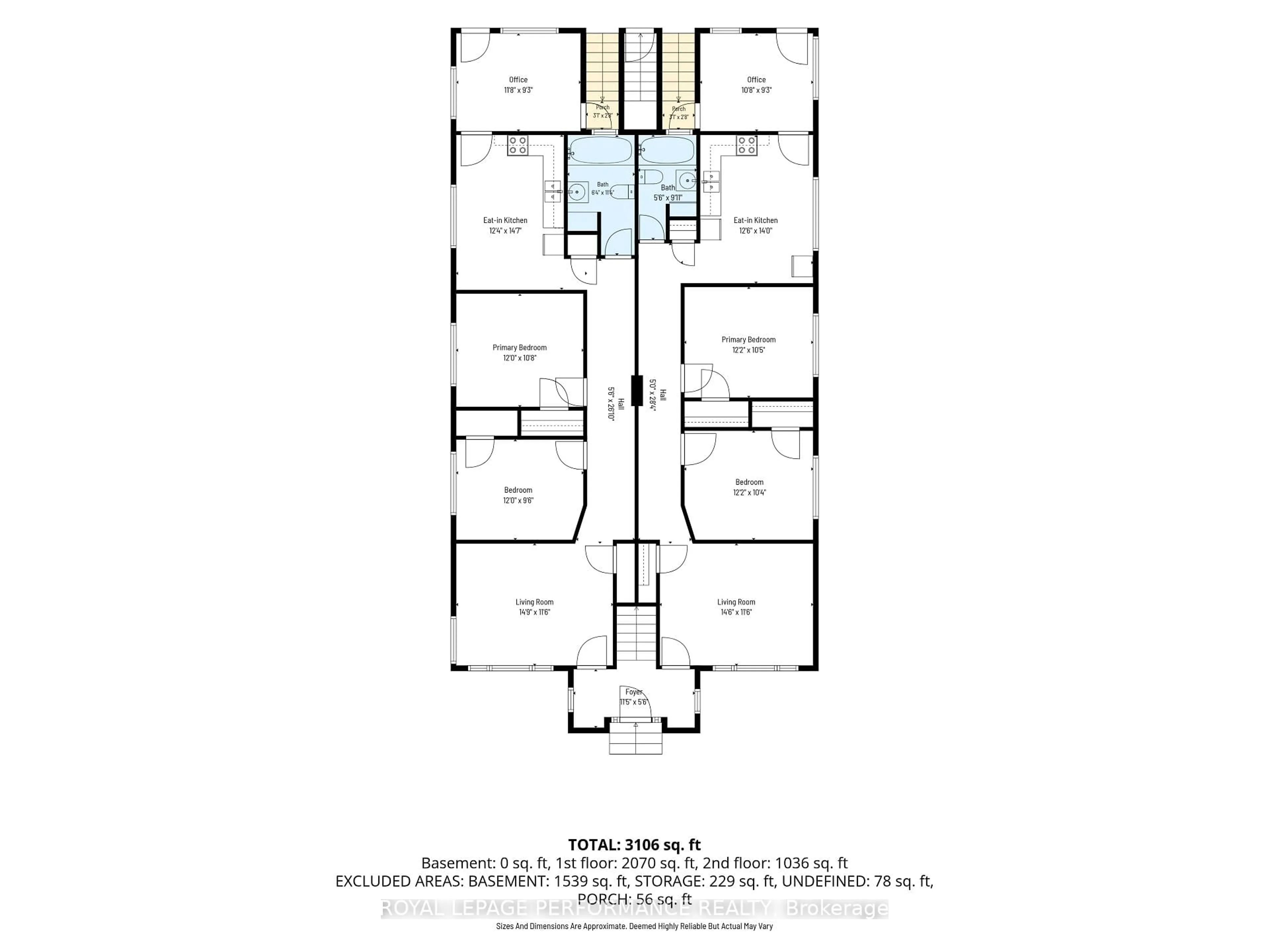 Floor plan for 424 Guy St, Cornwall Ontario K6H 4V5