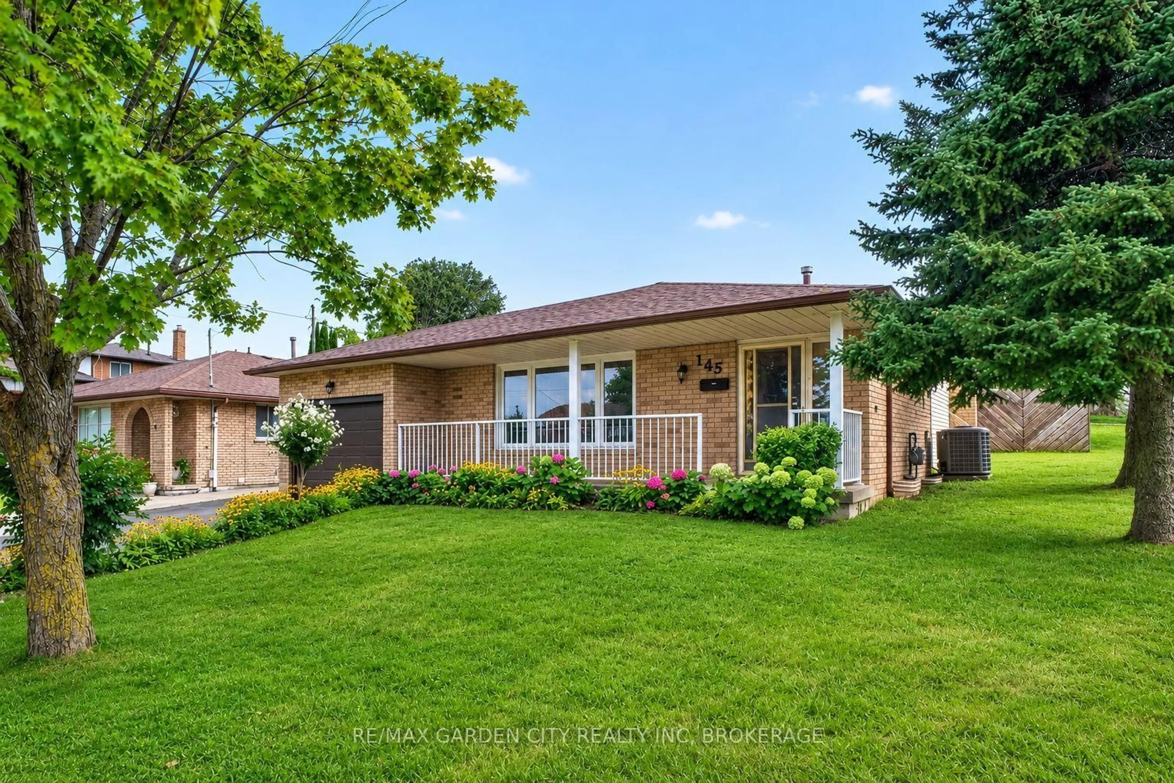 Home with brick exterior material, street for 145 Adis Ave, Hamilton Ontario L9C 6T9