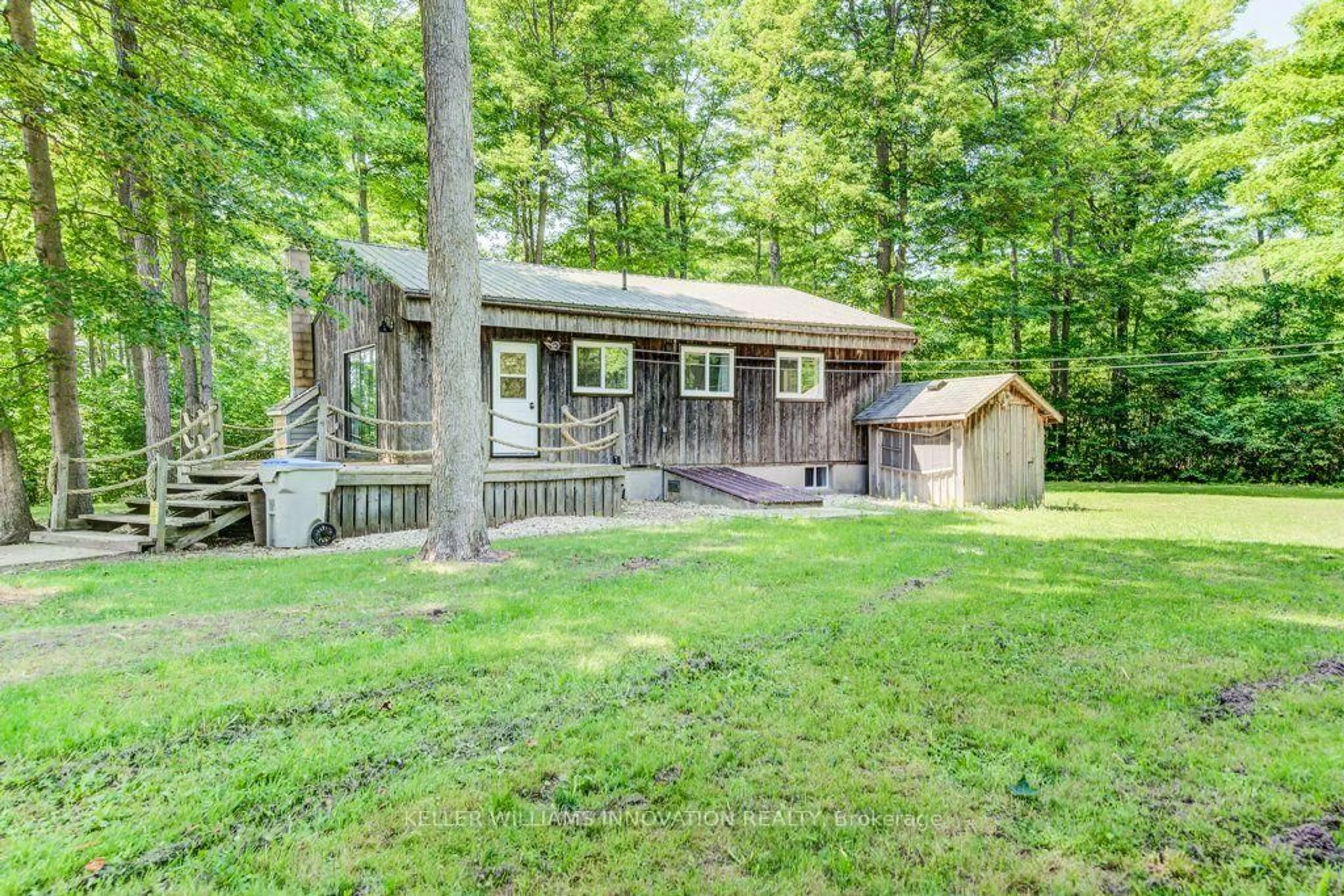 Patio, forest/trees view for 42064 Amberley Rd, Morris Turnberry Ontario N0G 1G0