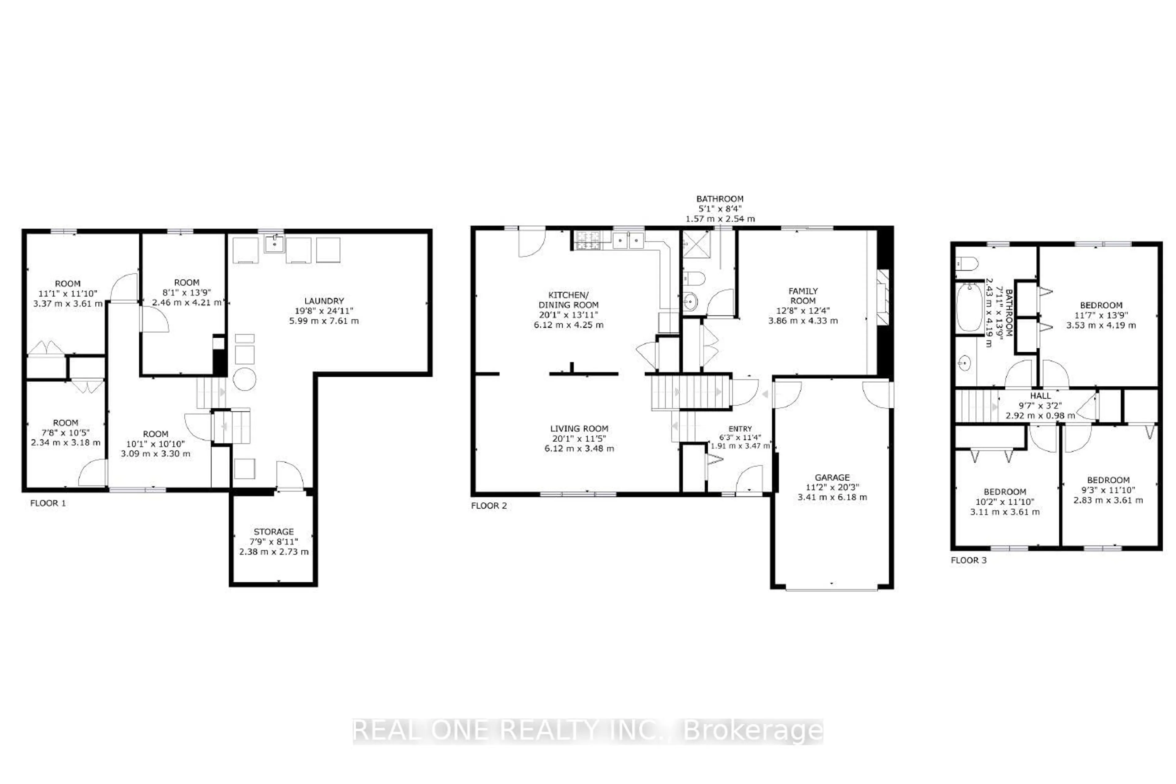 Floor plan for 232 Clifton Downs Rd, Hamilton Ontario L9C 1B5